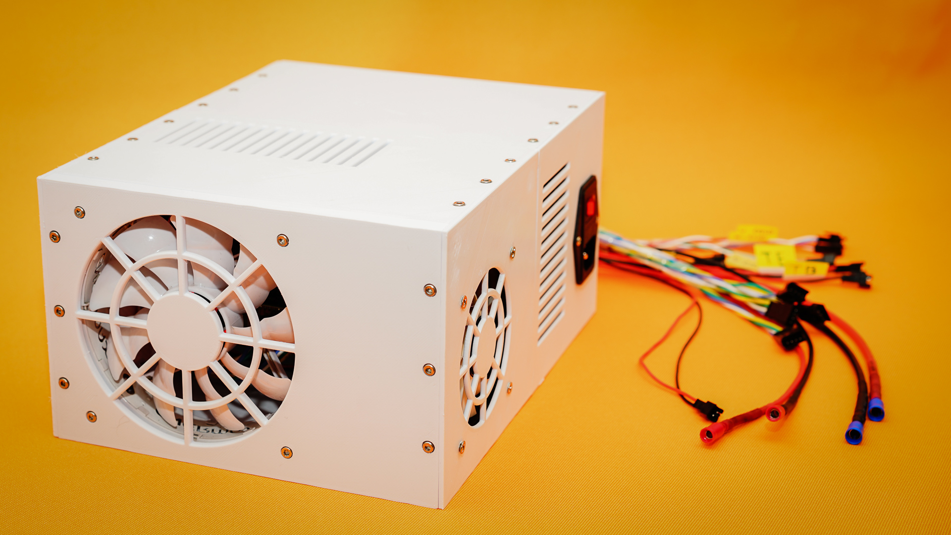 Case for MKS Gen L, Meanwell LRS 350-24 or Stock Ender 3 PSU, 2 MOSFETS, Raspberry PI 3 and buck converters