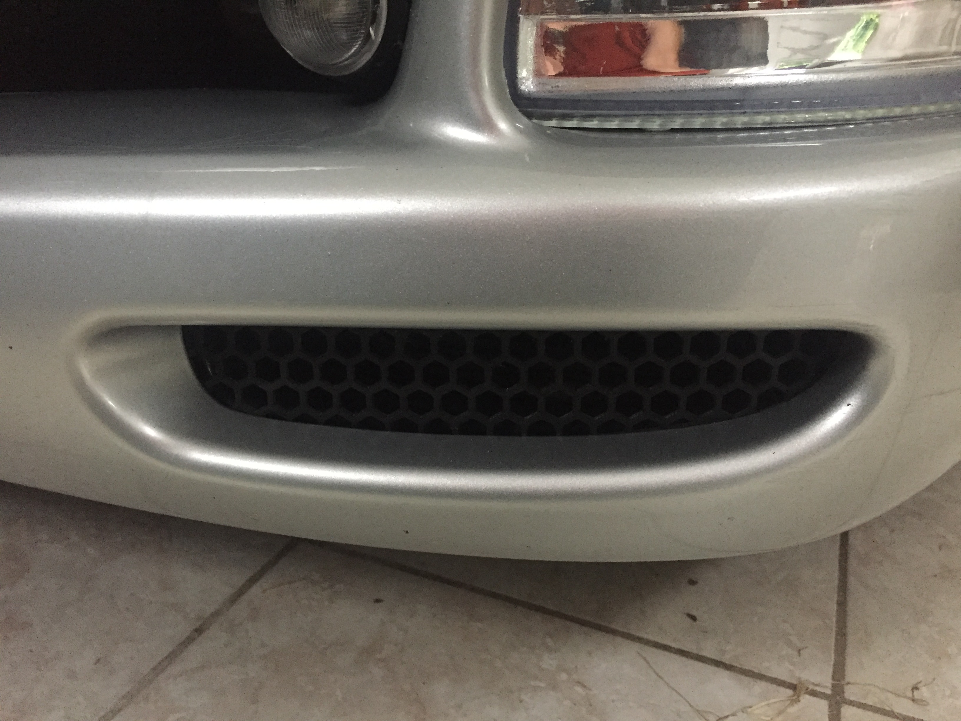 Corvette C5 brake duct mesh