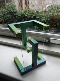Floating magic illusion 1.3.4 (Tensegrity structure)