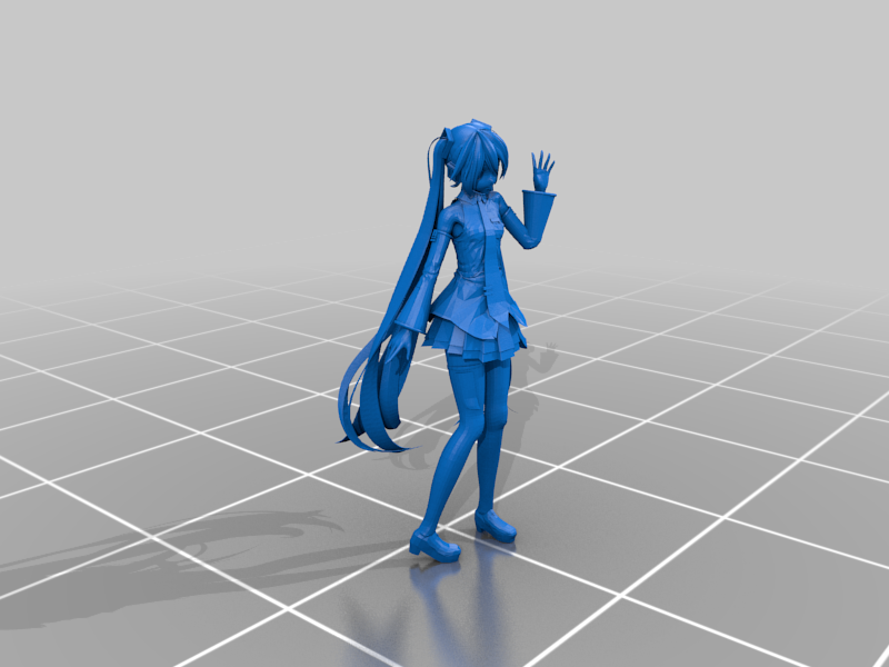 Hatsune Miku Vocaloid Figure - Default Outfit
