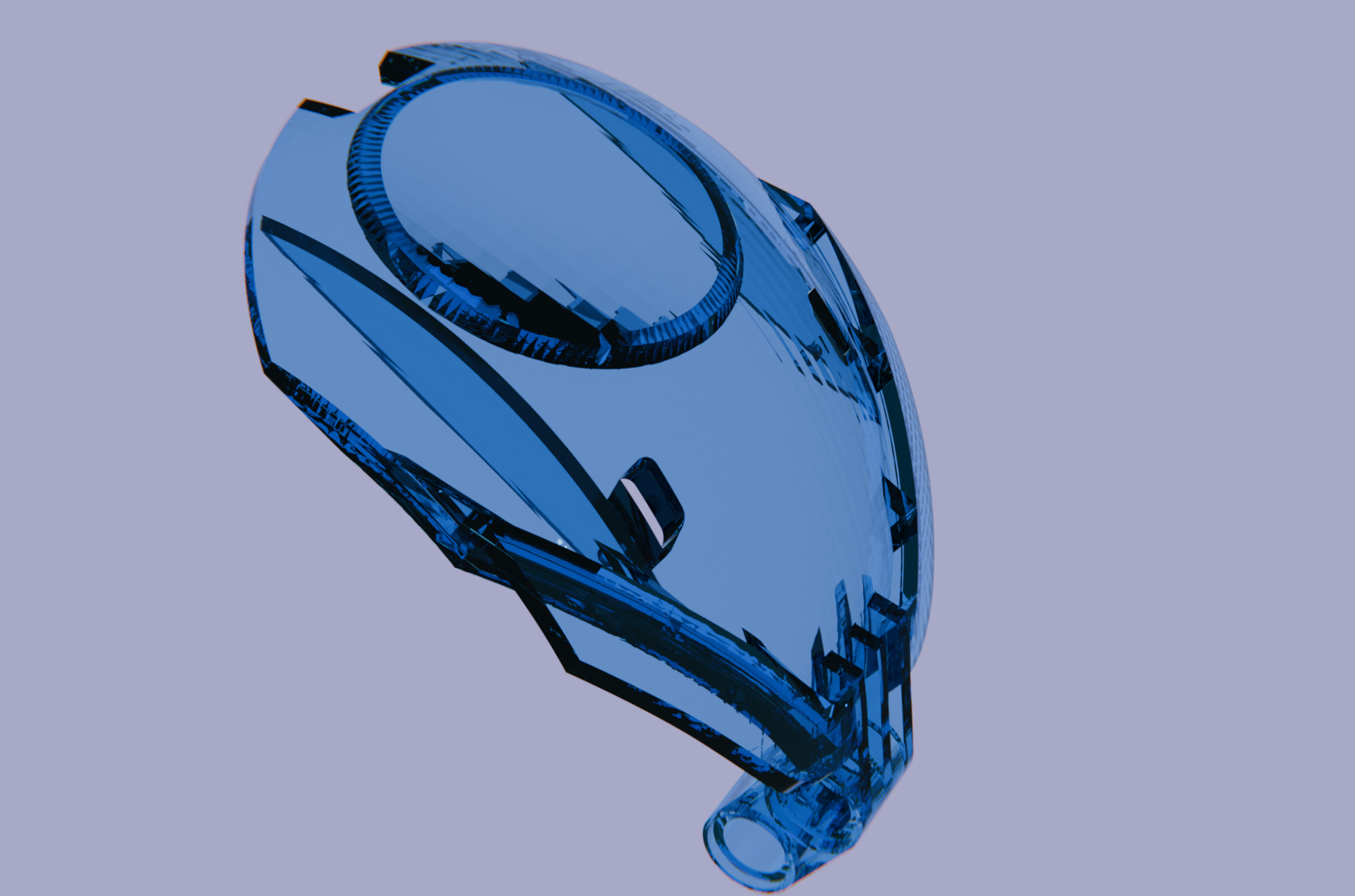 Bohrok Visor Windscreen Prototype Magnification Lense V1.0