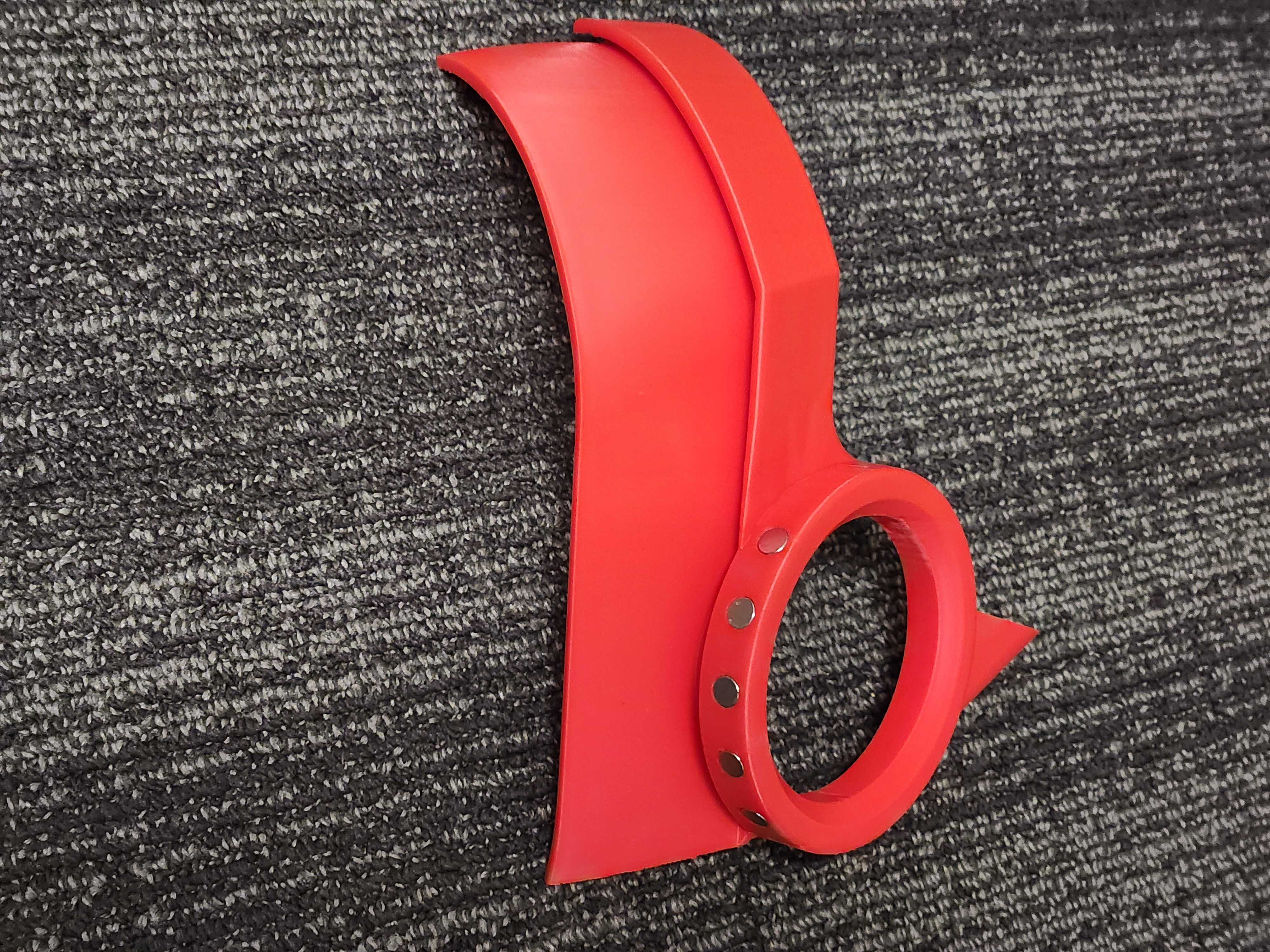 Customizable Protogen Magnetic Fins / Frame for M16 mk3 V1.2.2 Fursuit Head