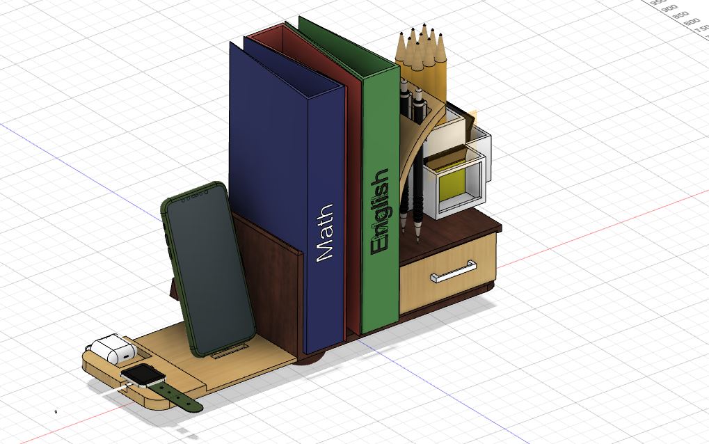 Reversible, Multi-Utility Desk Organizer #studentchallenge #STUDENTCHALLENGE