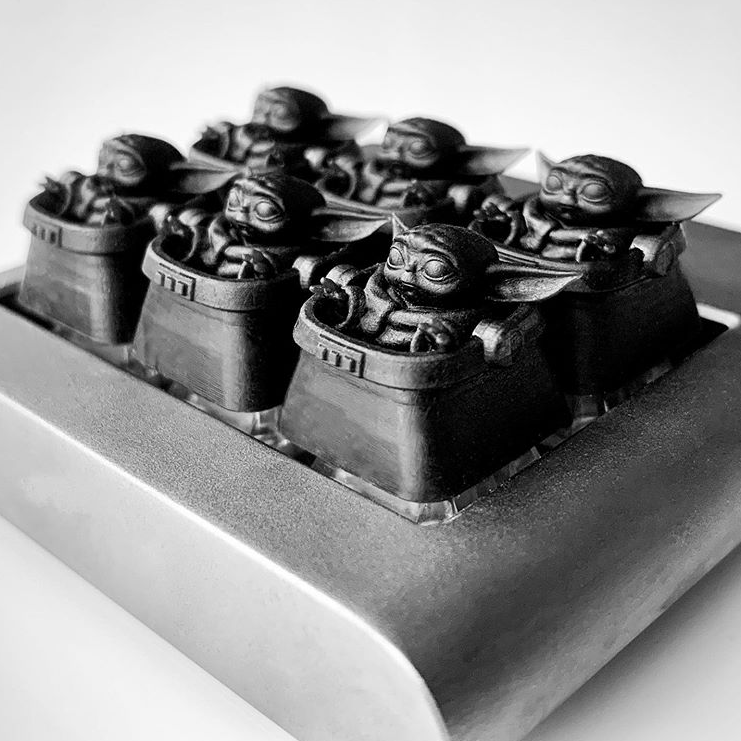 Baby Yoda Artisan Keycap