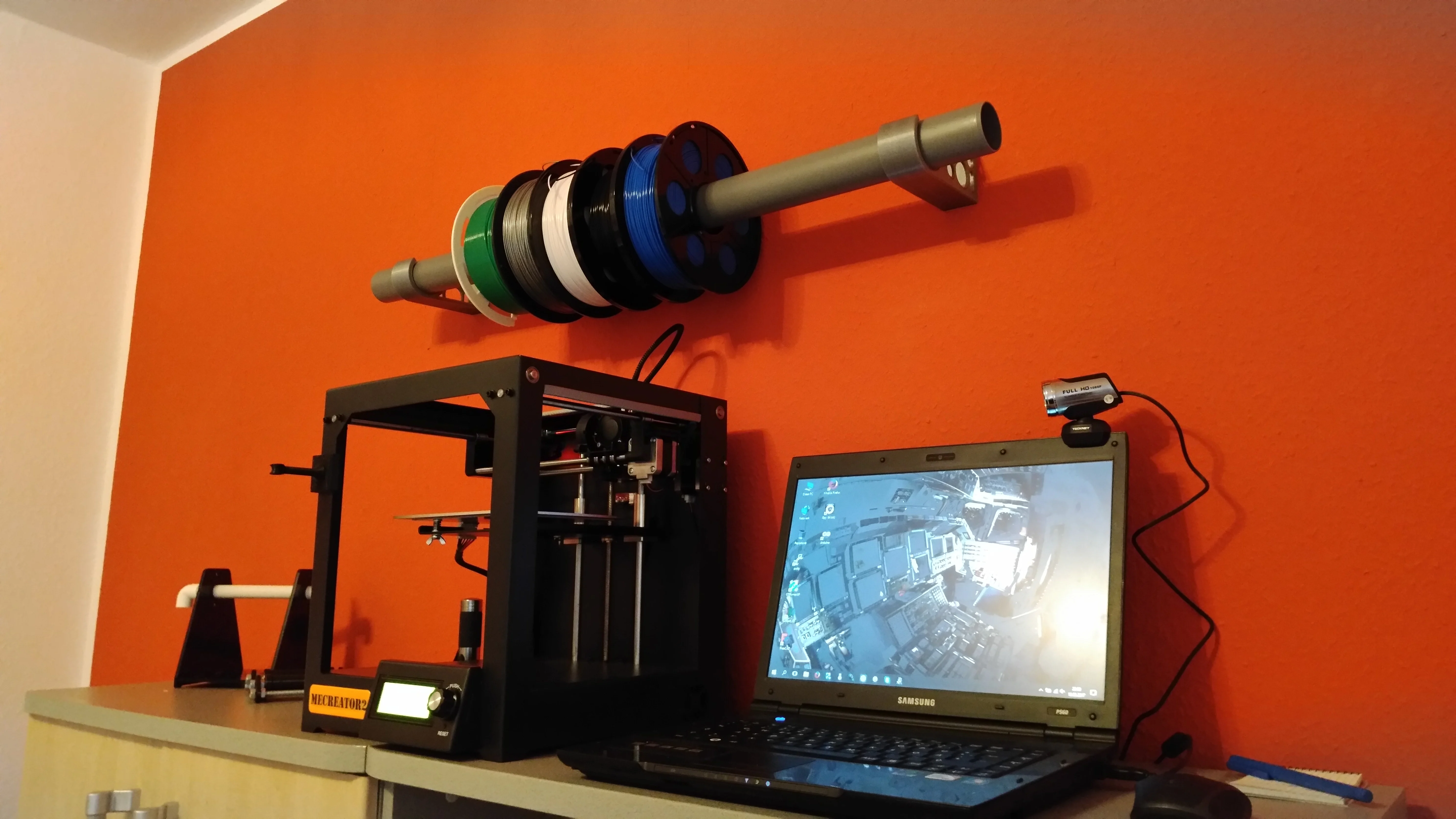 Filamentspool Wallmount (Wandhalter)