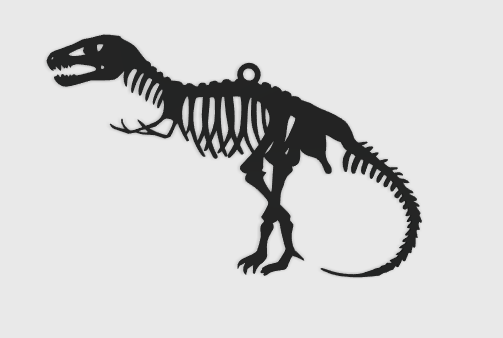 Dinosaur Big Pendant
