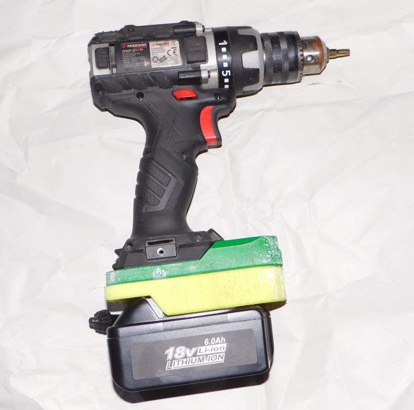 Makita Akku to Parkside X20 Adapter