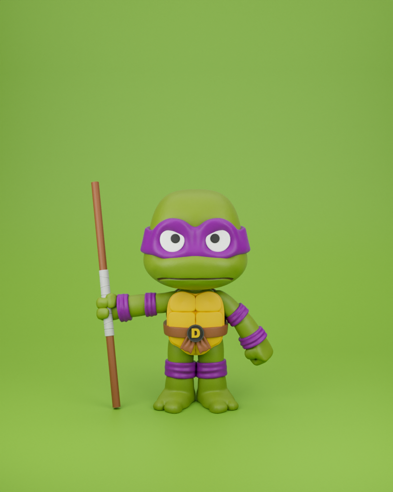 CHIBIT 076 : DONATELLO (TMNT)