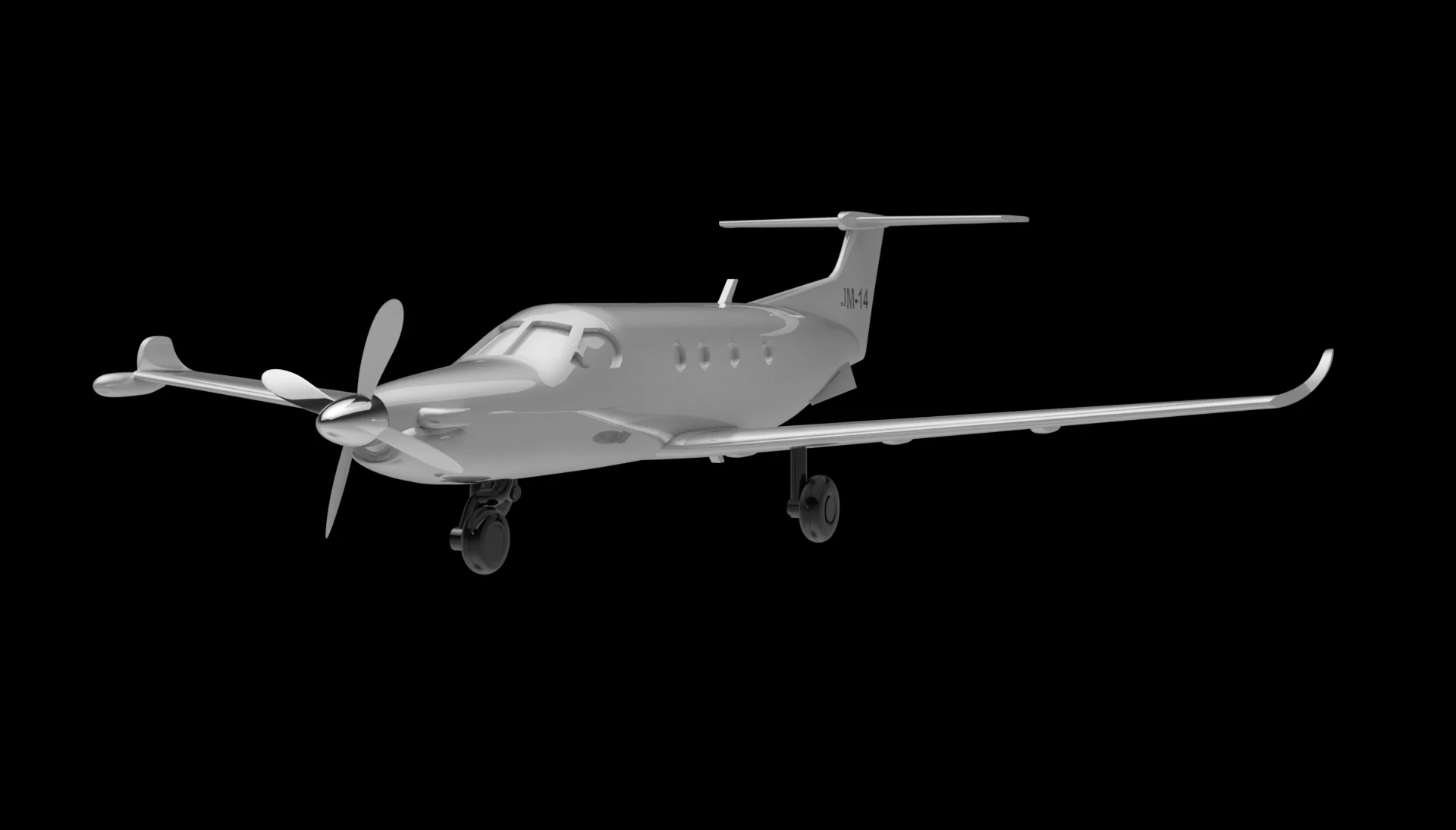 Pilatus PC-12 Airplane