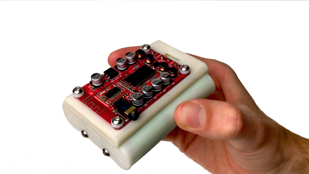 Universal DIY 12V Amplifier Module (+Battery Pack)