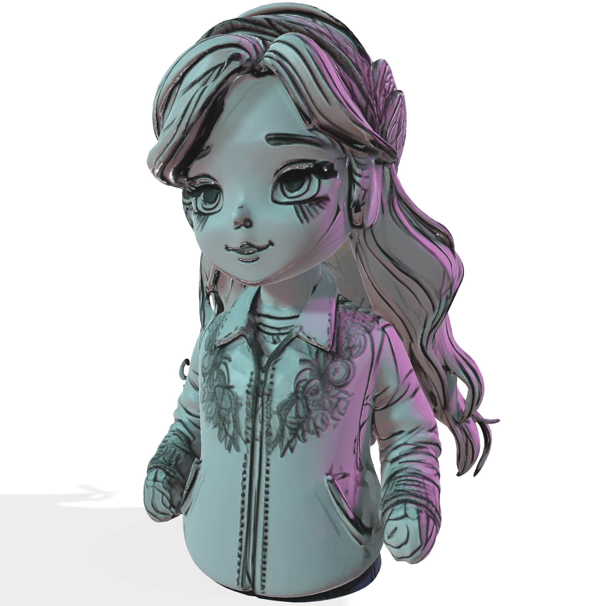 Anime Doll Collectible Bust "Twilight Muse"