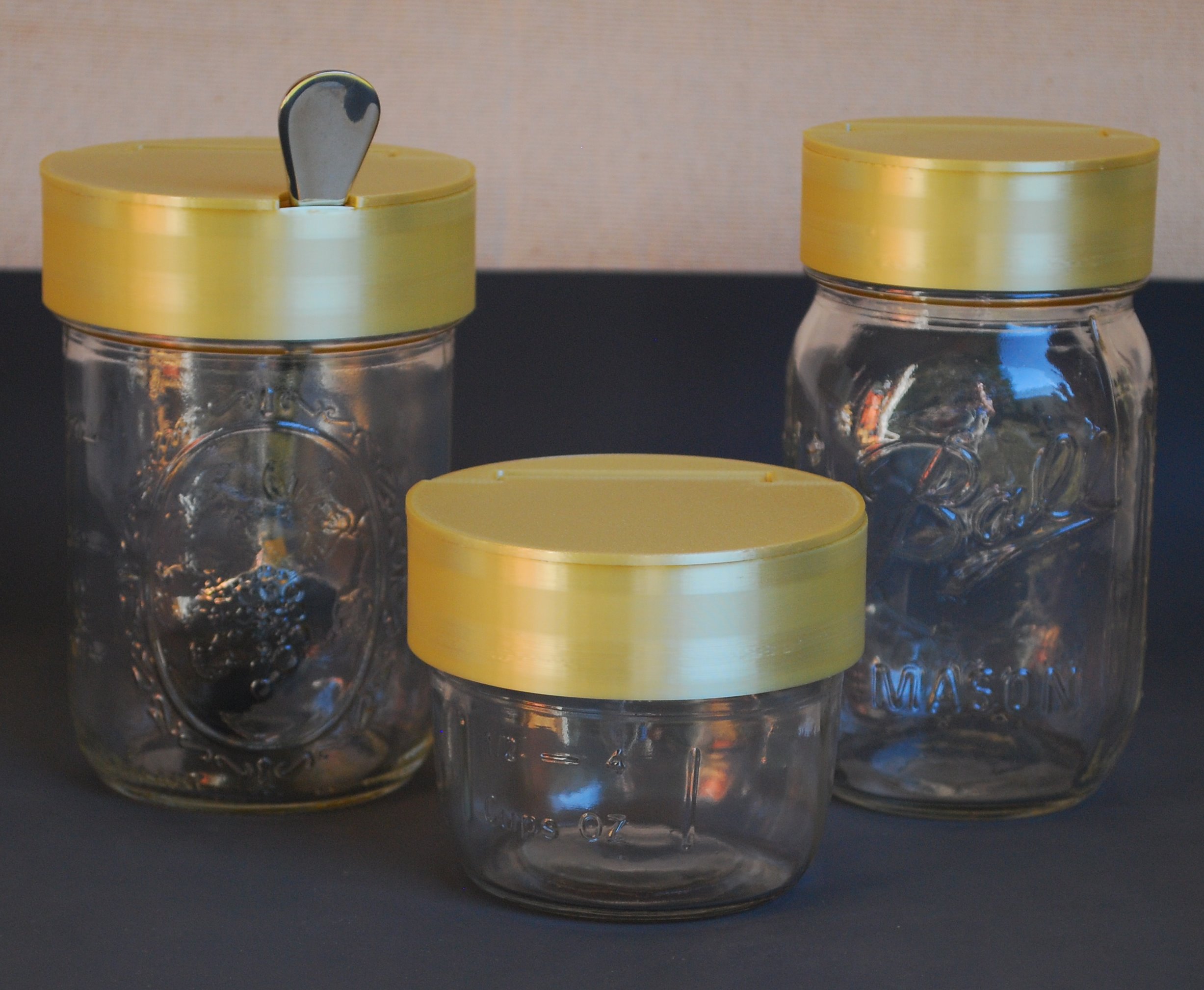 Mason Jar Flip Top Lid