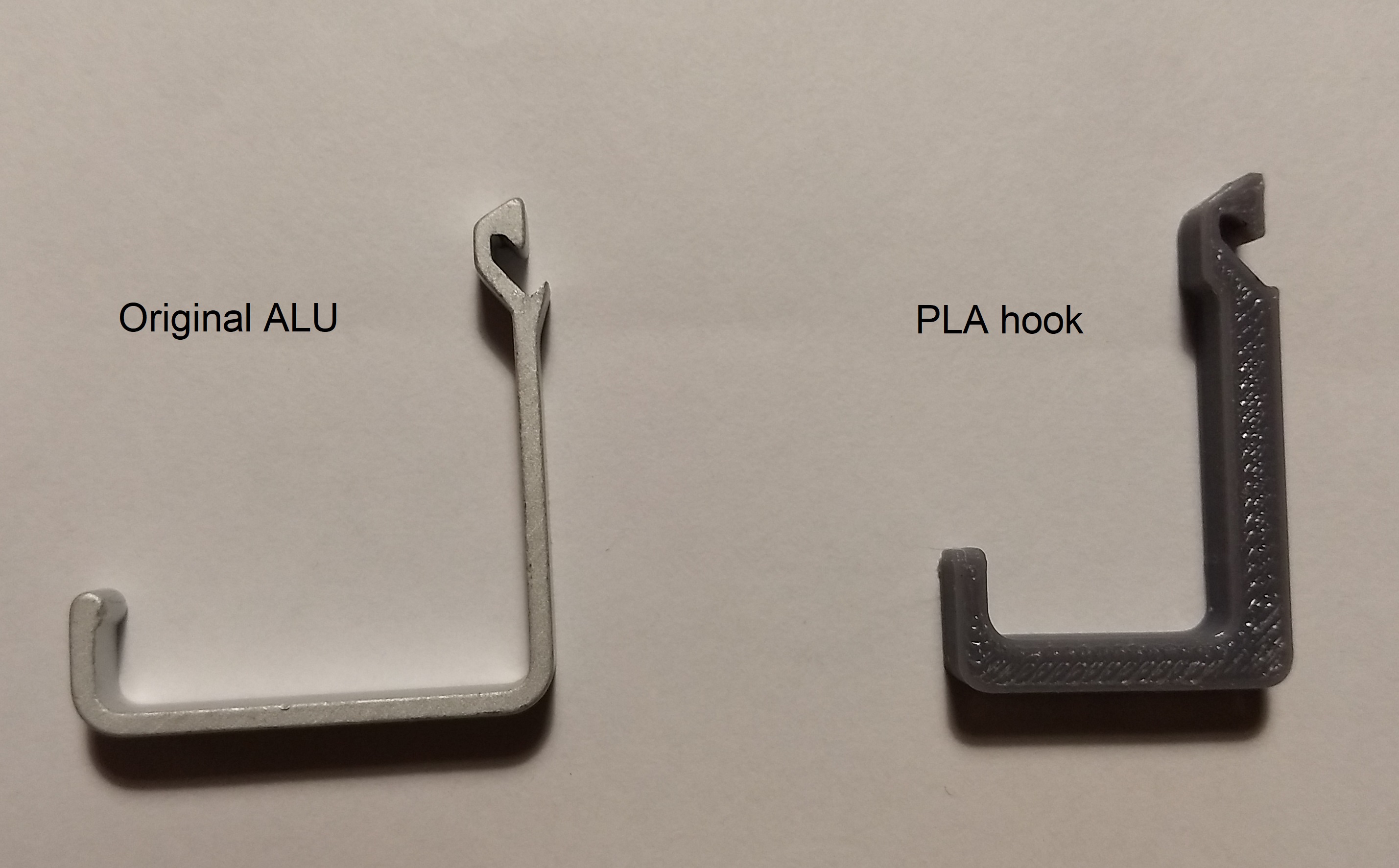 IKEA Utrusta kitchen LED countertop light hook