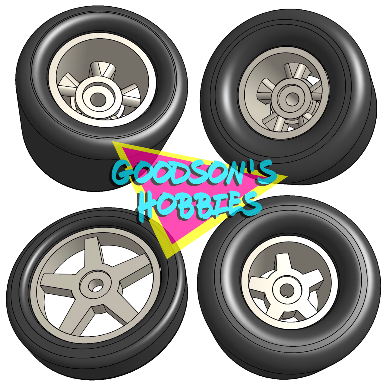 1:64 Wheels 06-08 "Hot Rod" Style