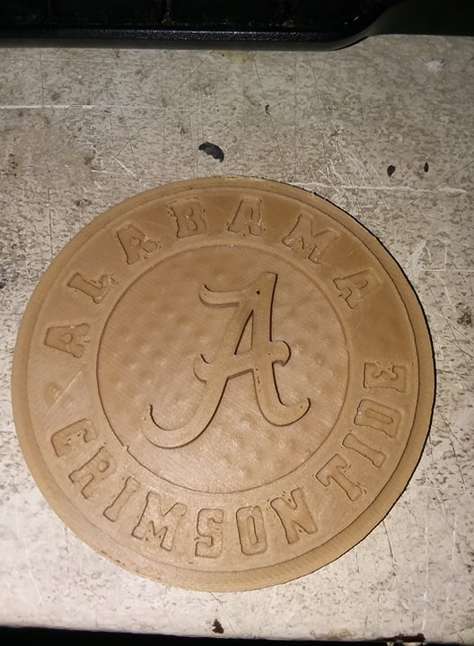 Alabama disc Roll Tide