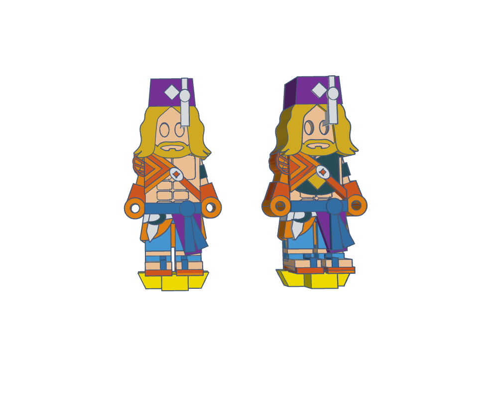 Flatminis Continued - Maximus Radical the Human Surfer Knight