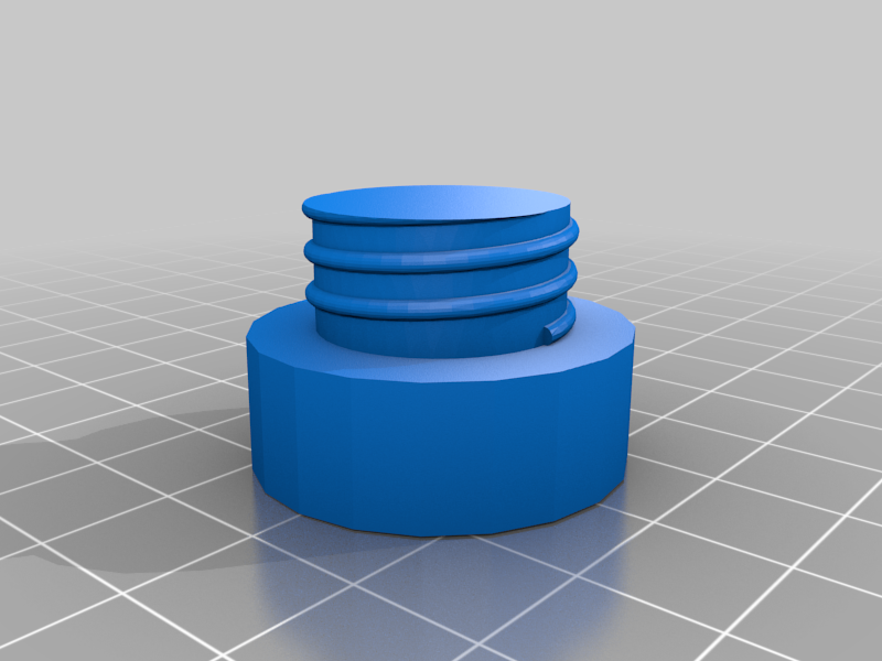 Fully Printable Fishing rod (added end cap)