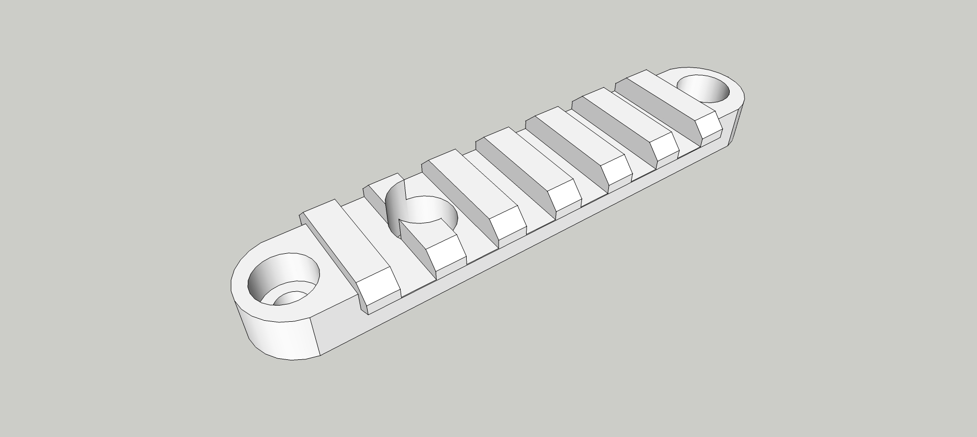 Picatinnyrail for FX Bobcat Airrifle