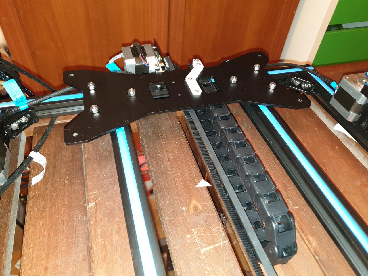 HCMaker 7 chain hot bed bracket