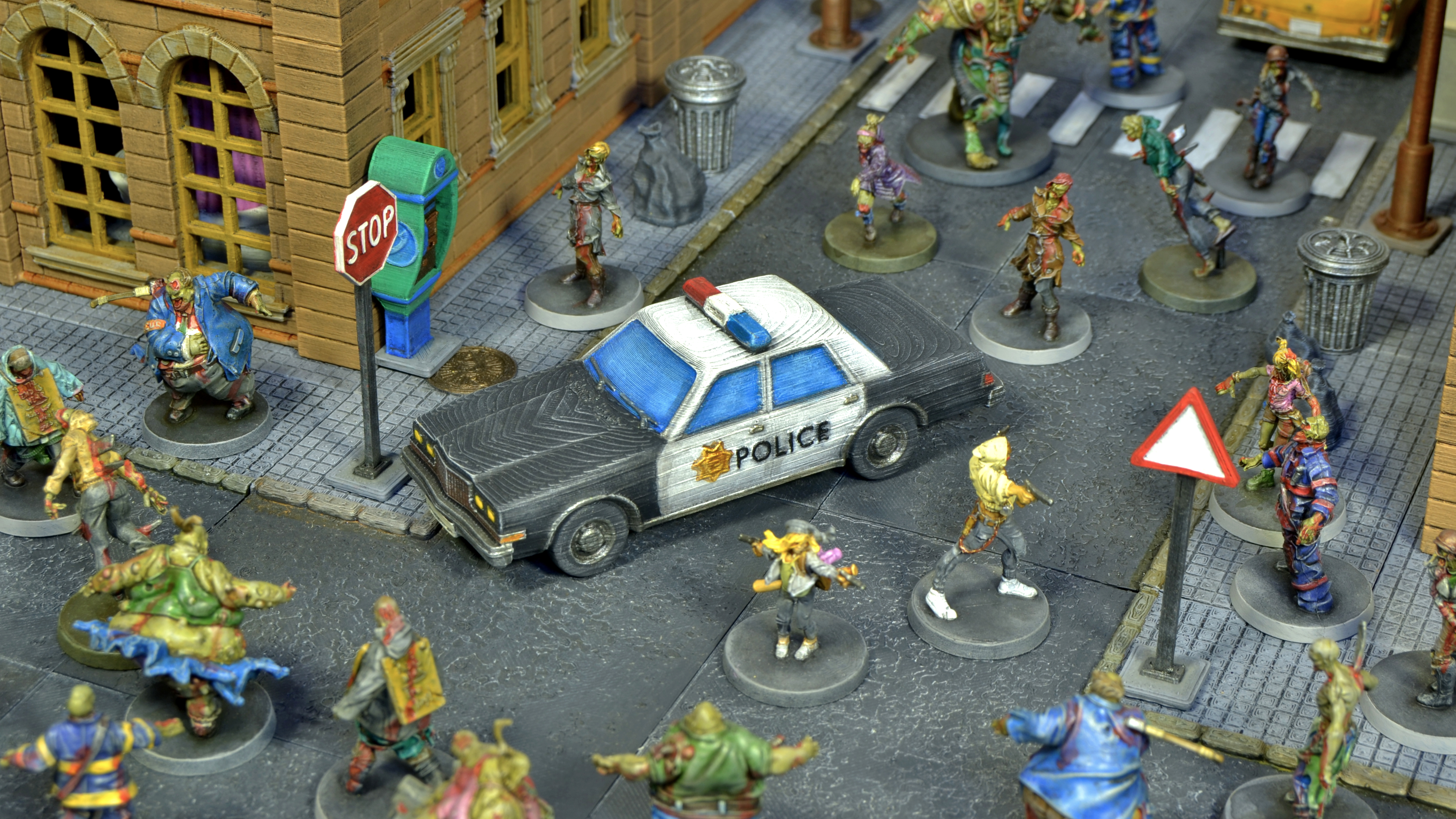 Police Car - Dodge Diplomat 1980
