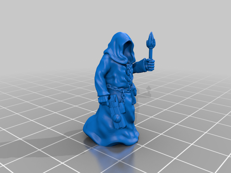 Faithful Cultists With Torches