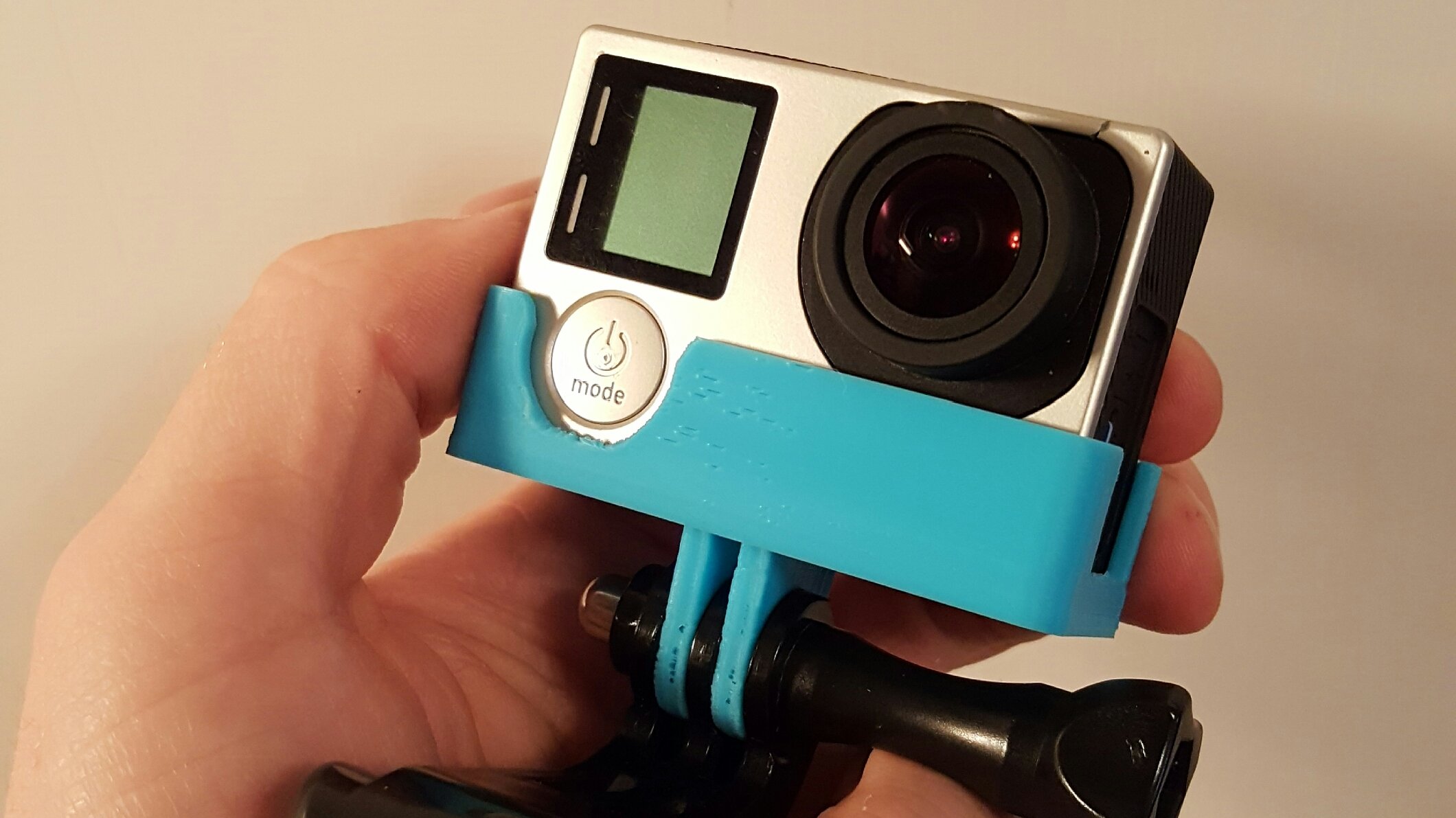 Open Top Cradle for GoPro Hero 4