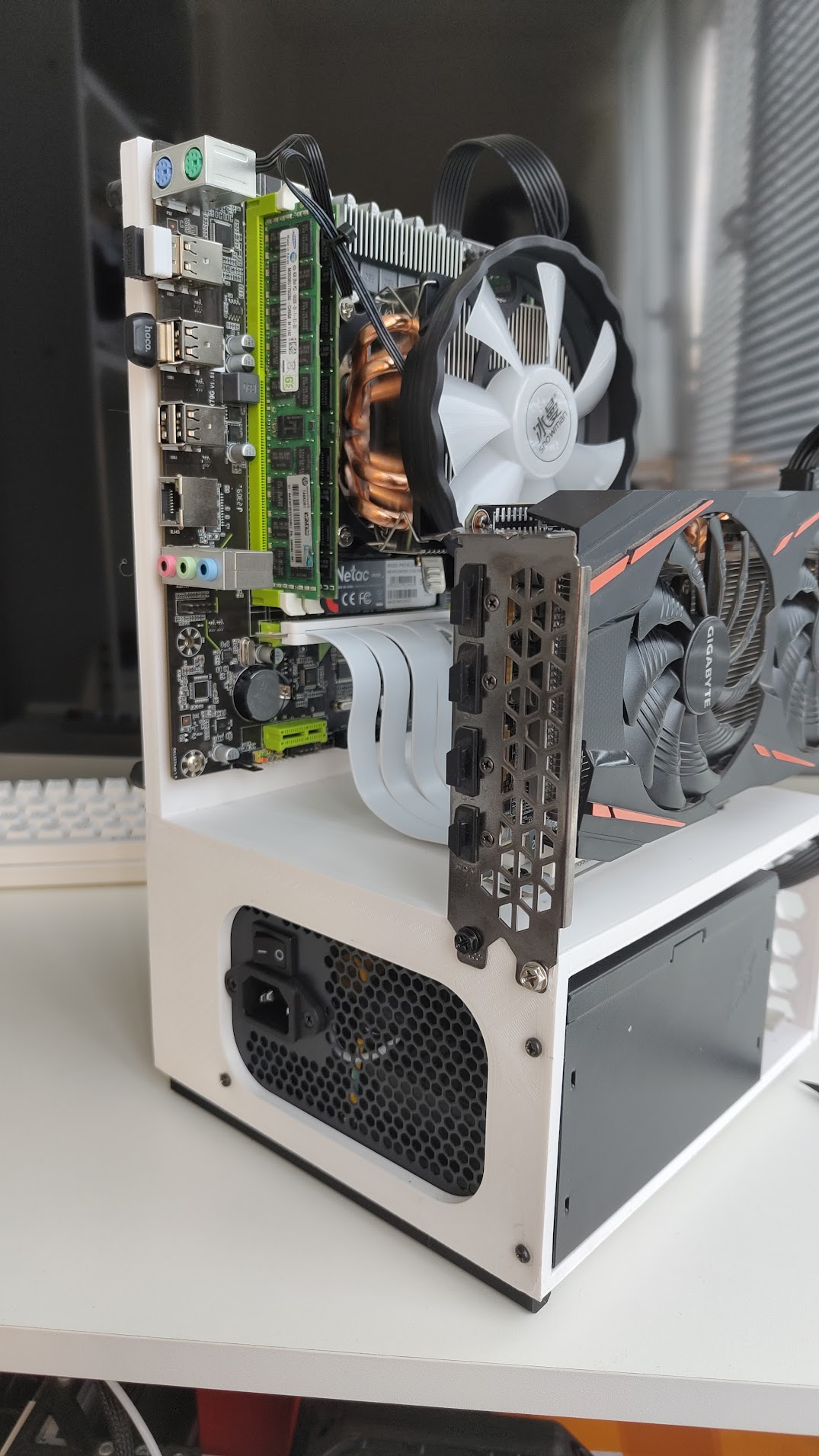 Открытый стенд для ПК mini itx-dtx