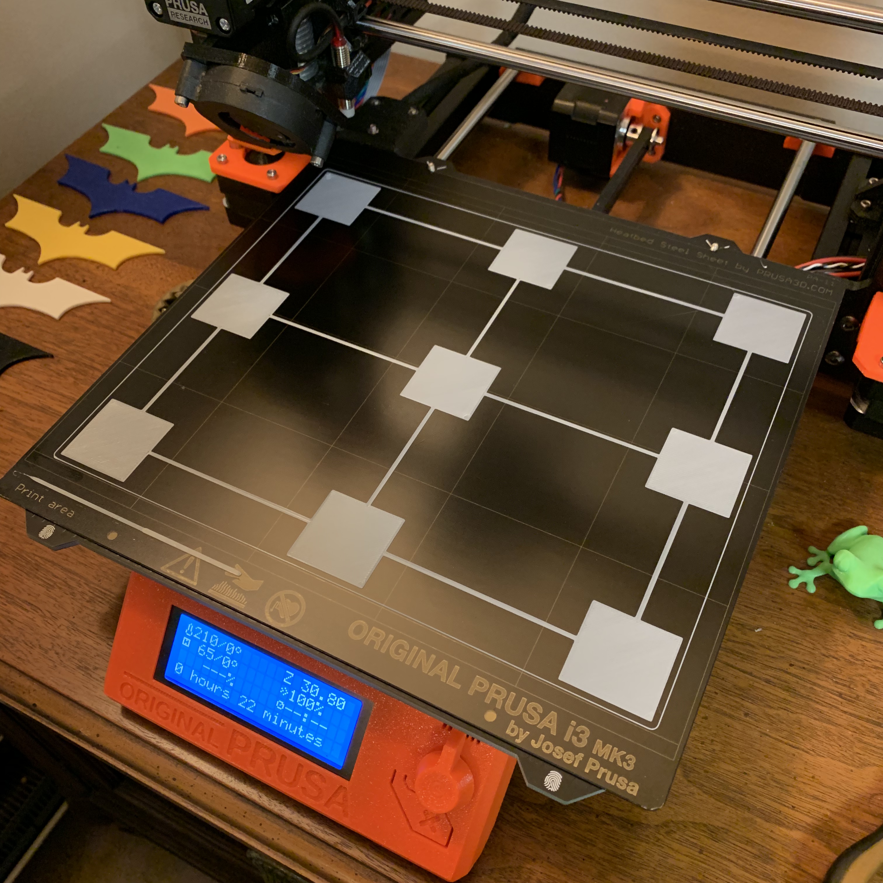Prusa MK3 Bed Level Correction Calibration Model