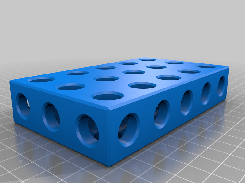 Parametric setup block with chamfers