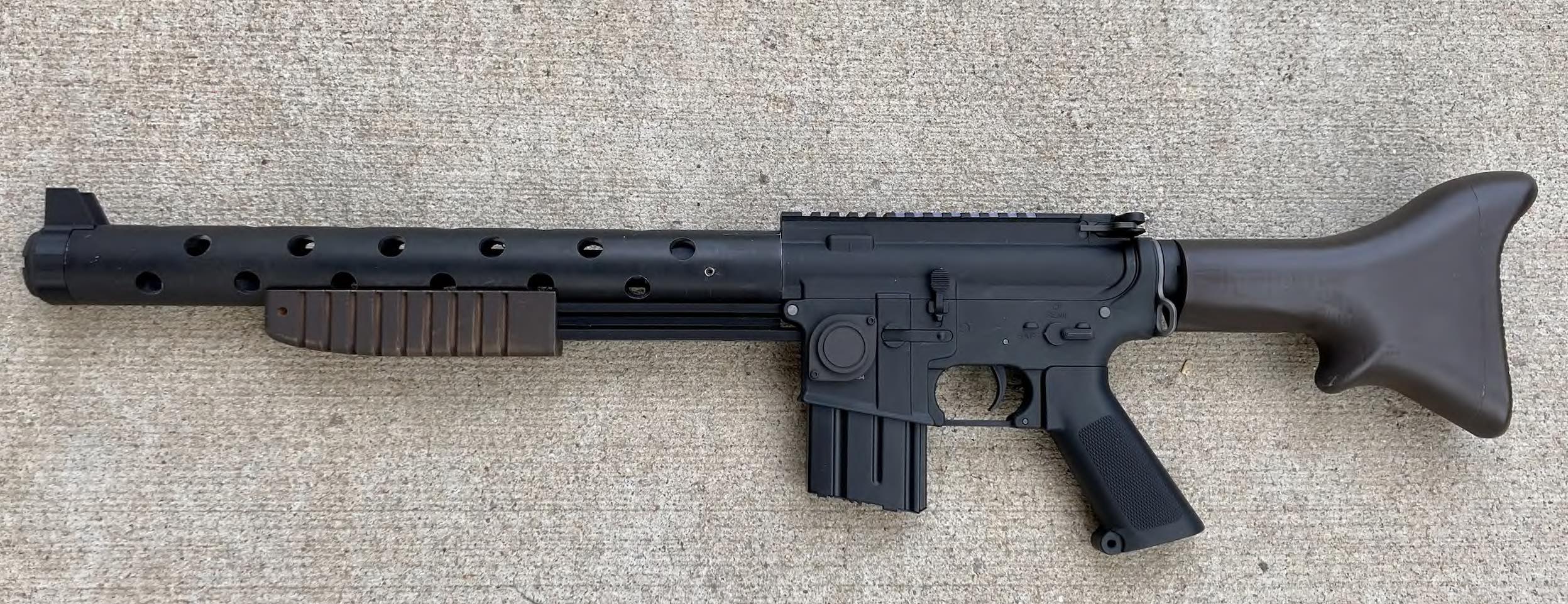 MG-34 stock for Milspec Buffer Tubes