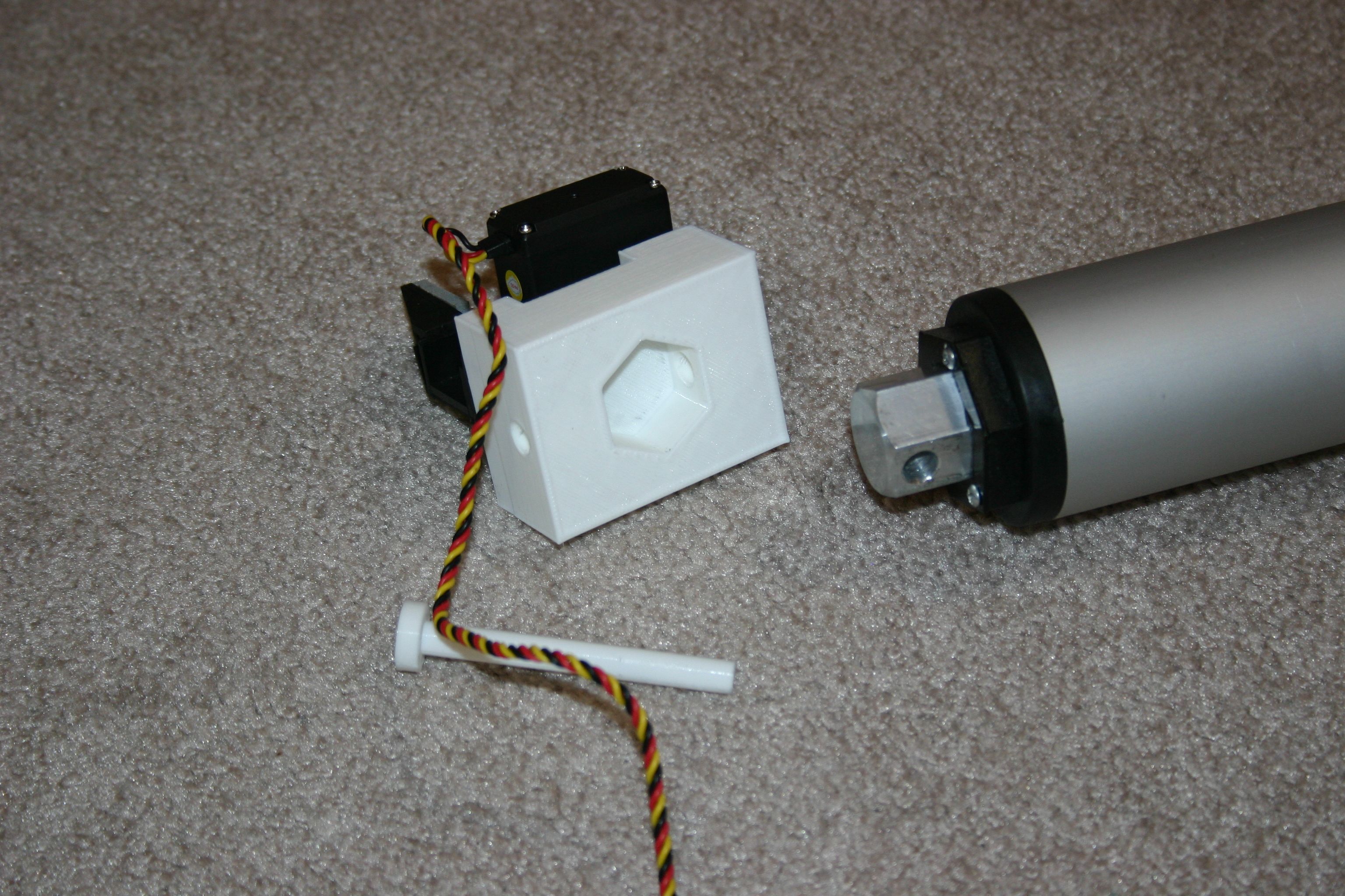 Connector for Weed Picking Robot Arm