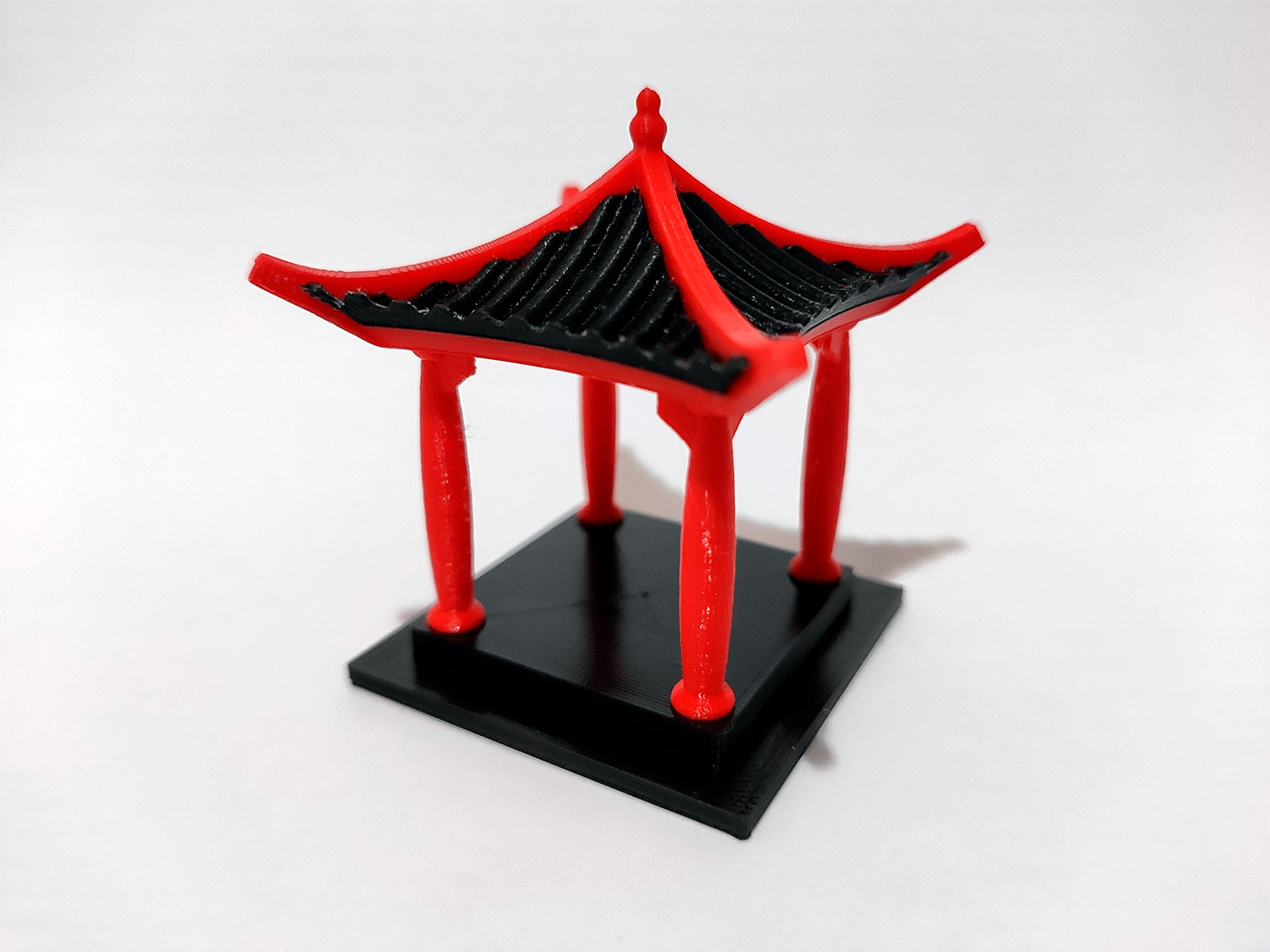 Multicolor Squared Pagoda