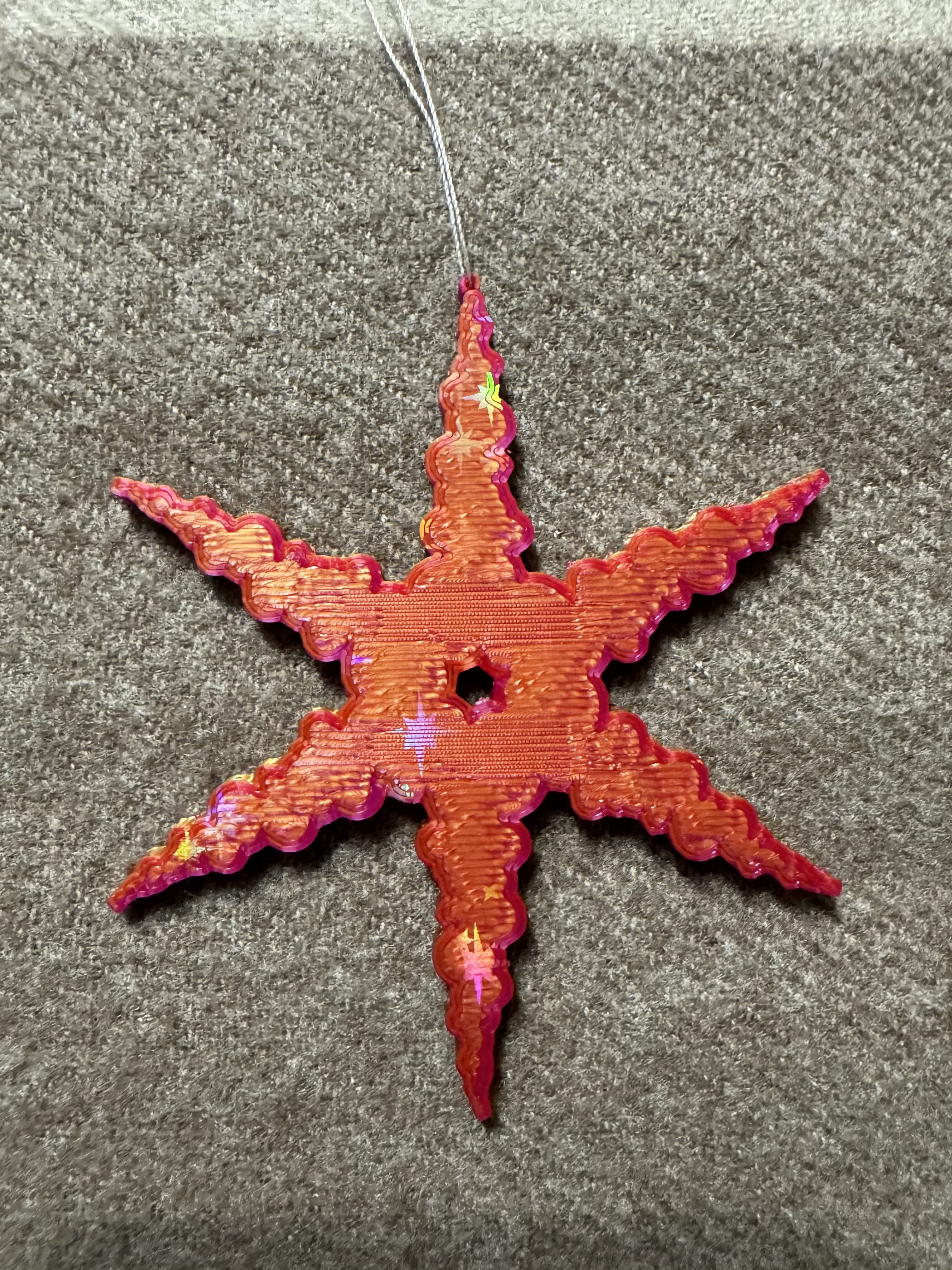 Christmas bubble ornament