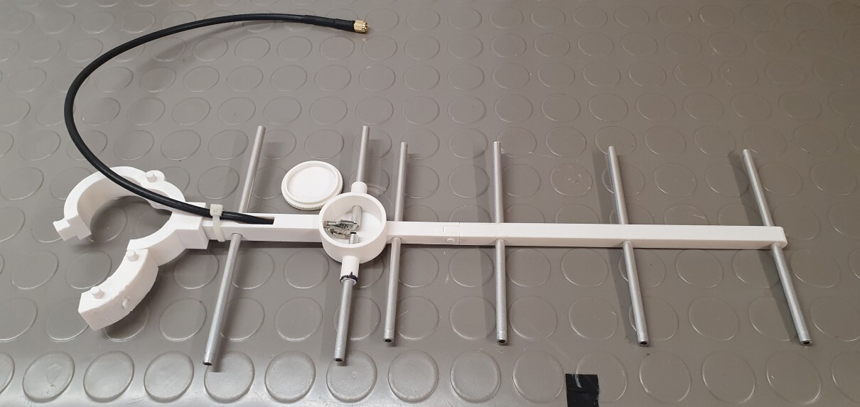 Yagi-Uda antenna for Meshcore 869Mhz