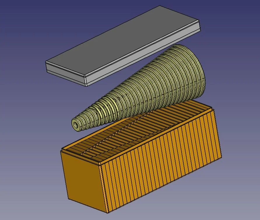 Radienlehre 3,0 bis 20,0 mm mit Box