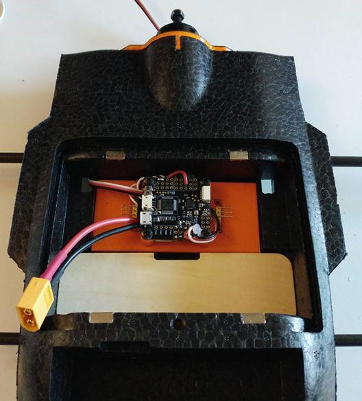 Reptile S800 board mount for FC + UBEC