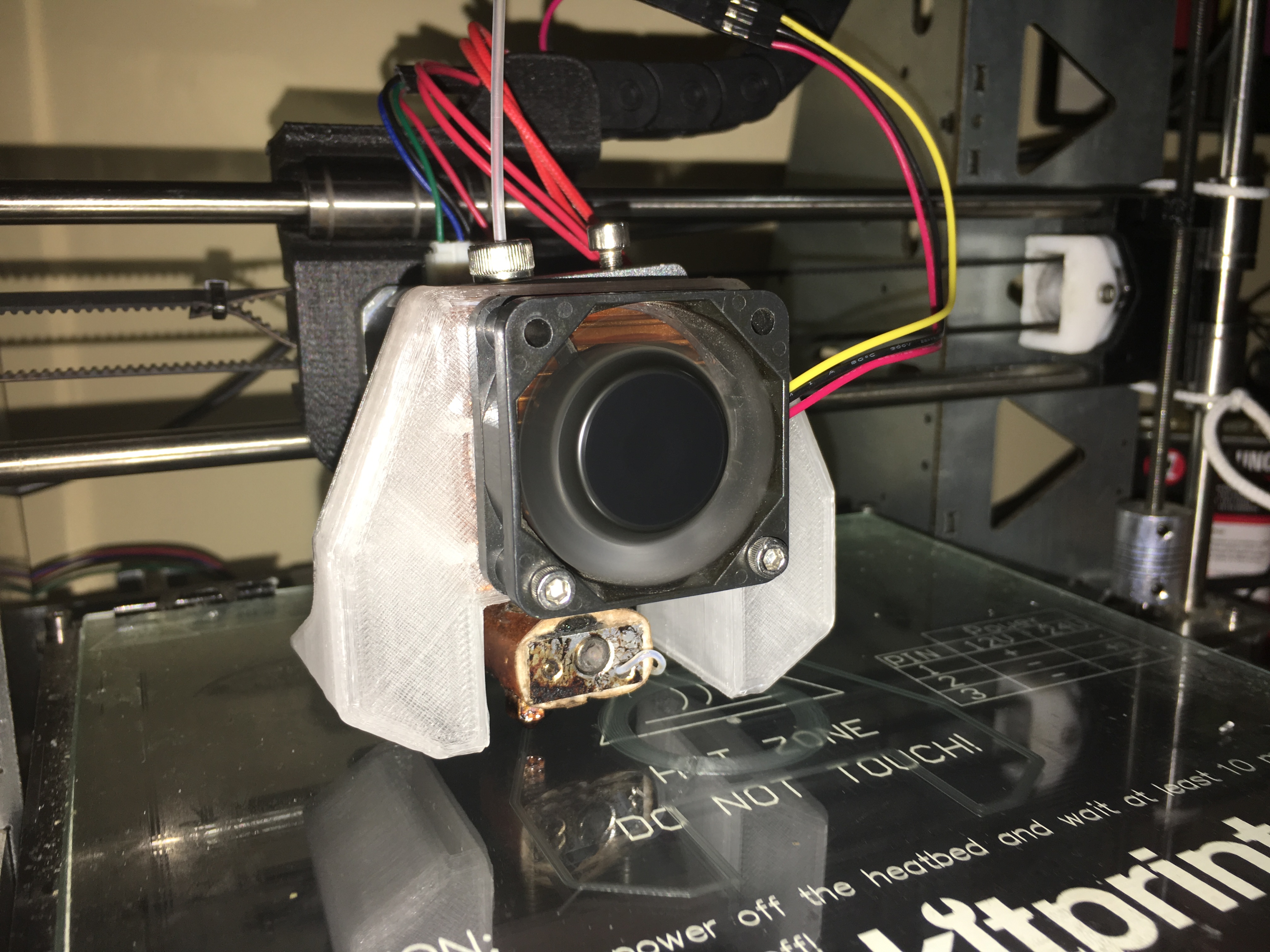 Layer Fan for Geetech MK8 Extruder