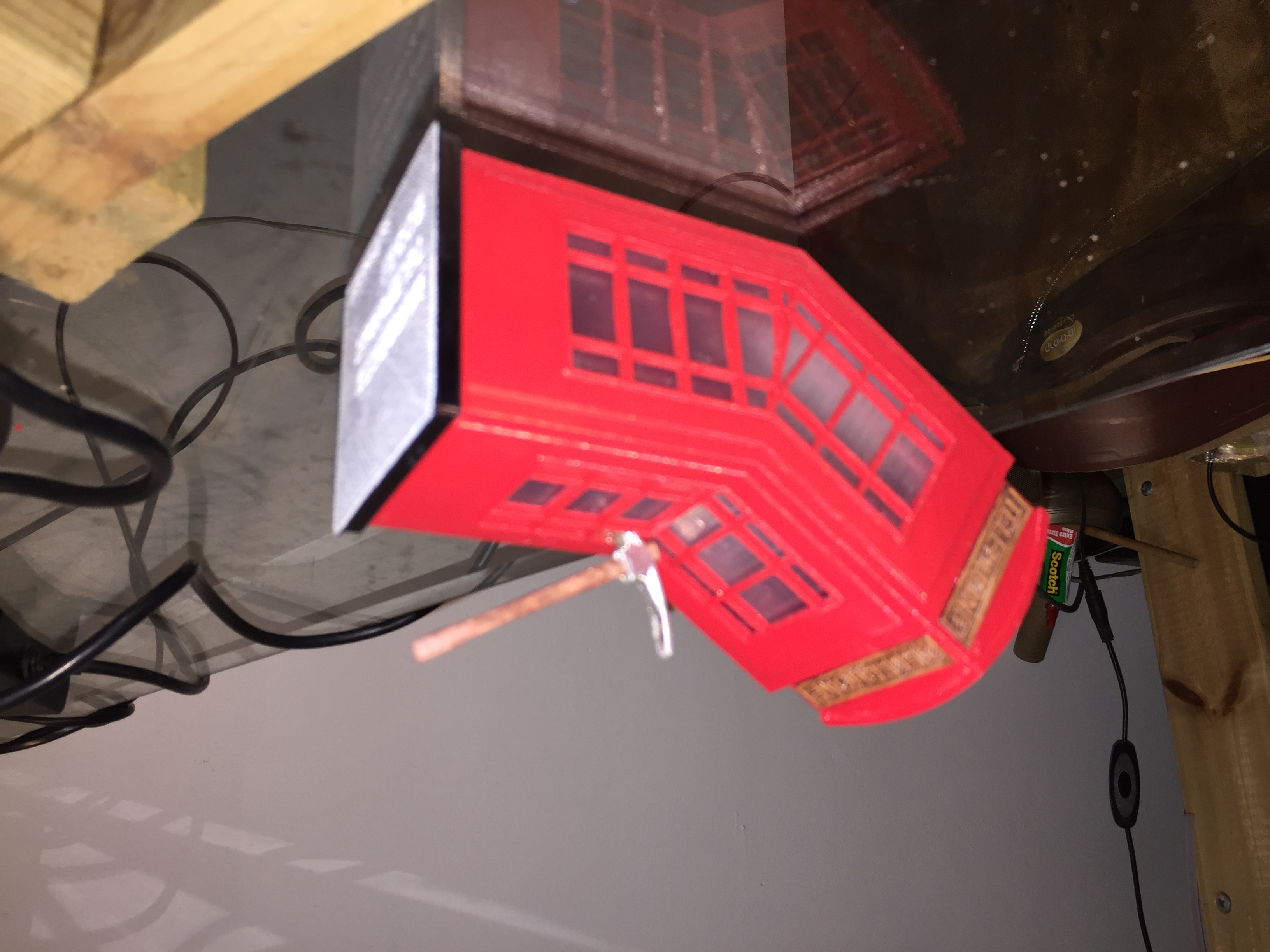 Murdered Telephone booth by Banksy