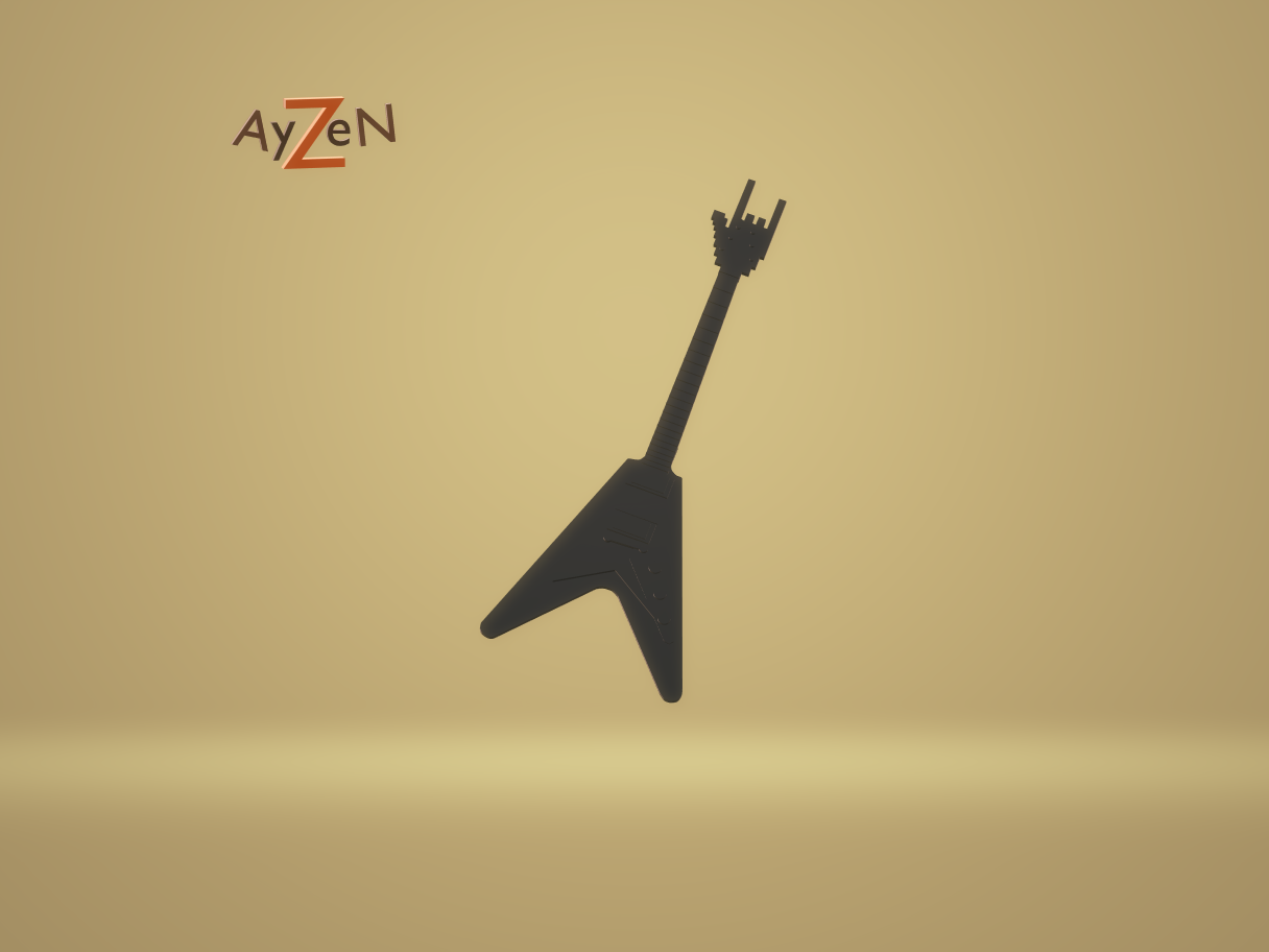 Guitar bookmark / Marque page guitare