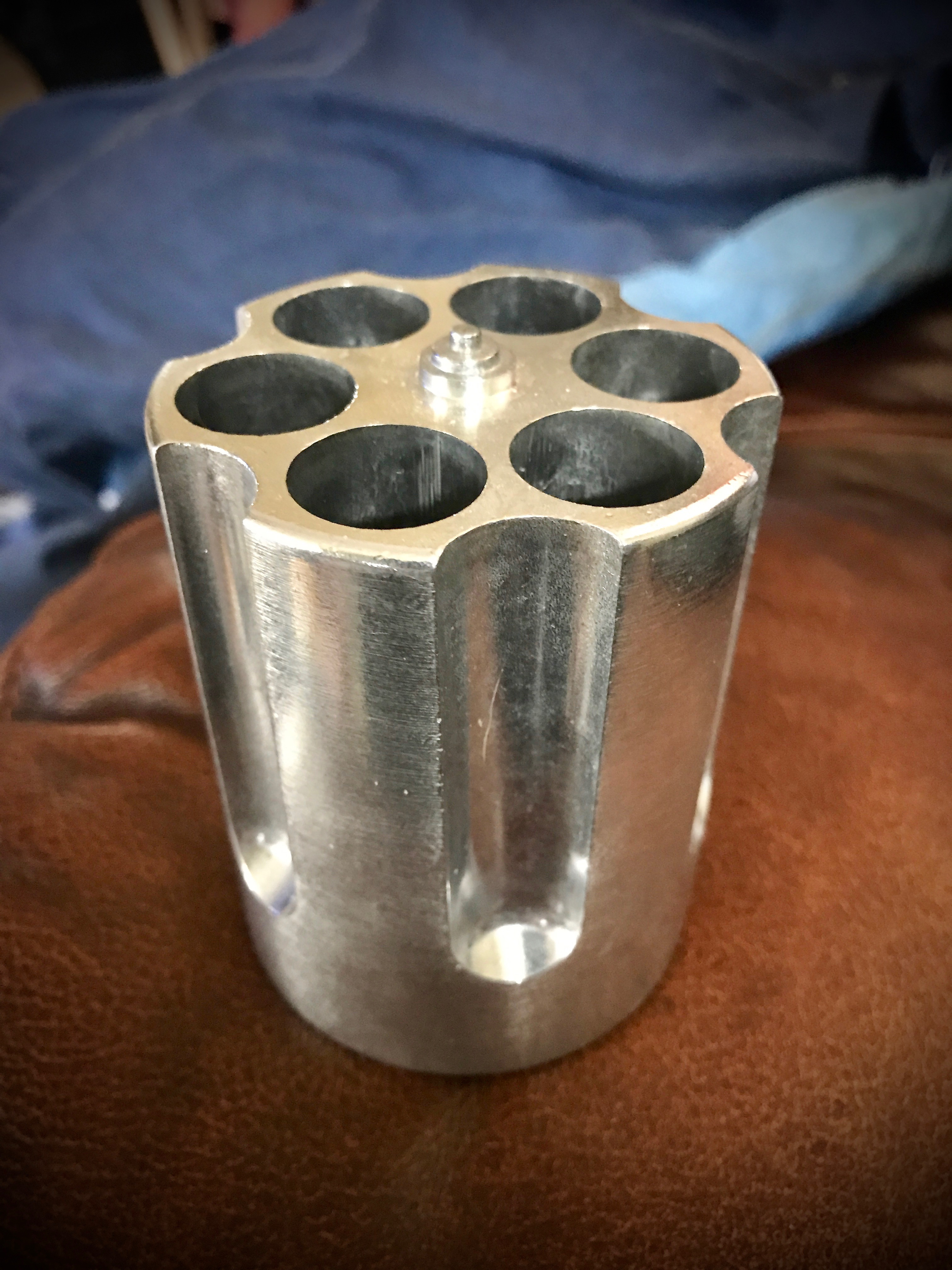 Revolver Cylinder Pen Holder