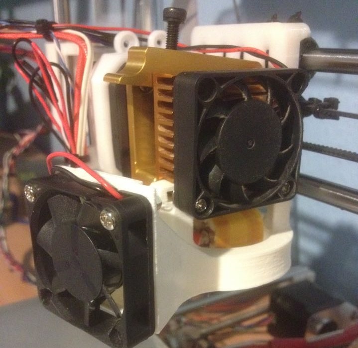 MK8 Extruder cooling