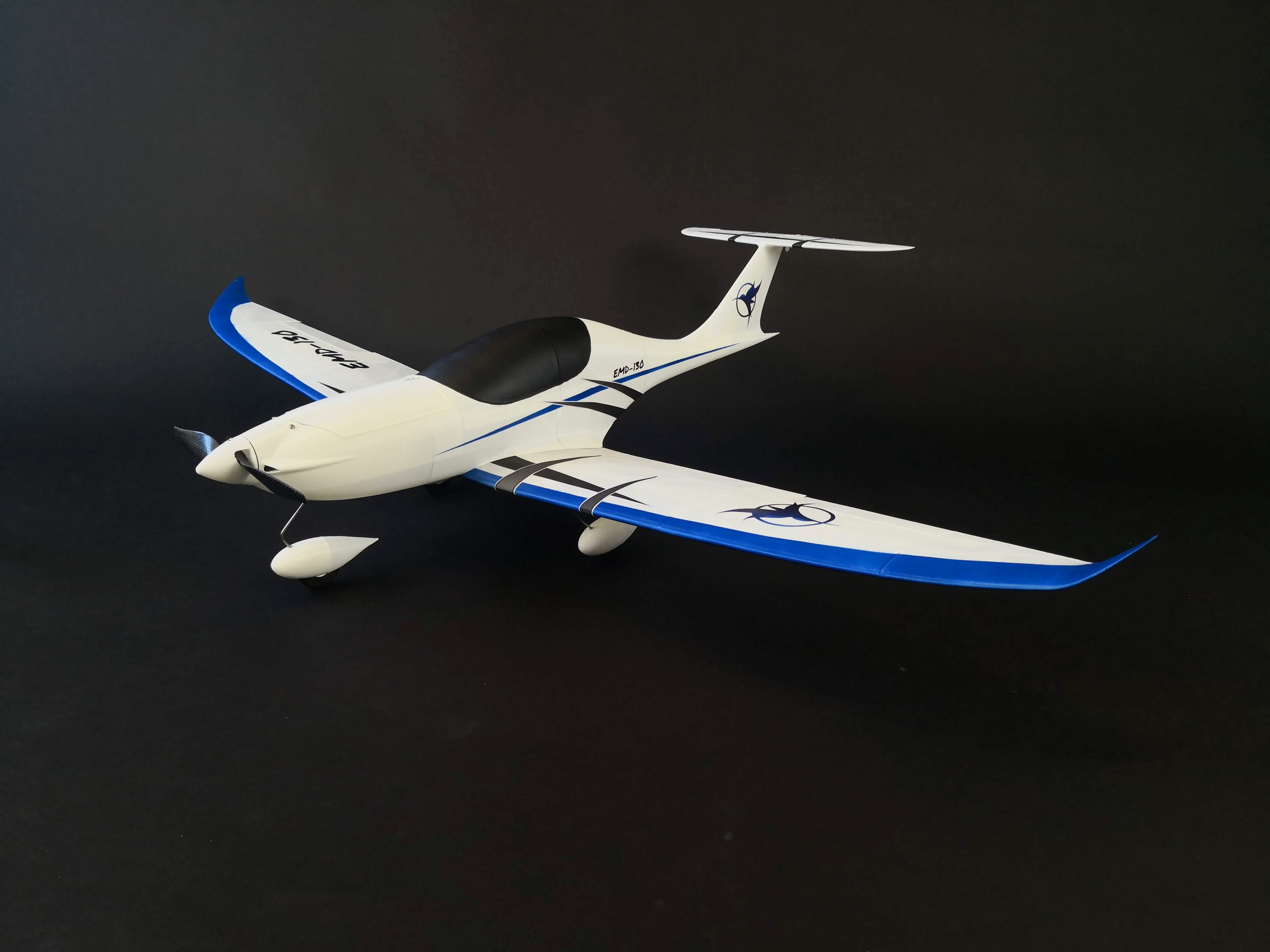 Rc airplane Eclipson Model D - complete fuselage for testing
