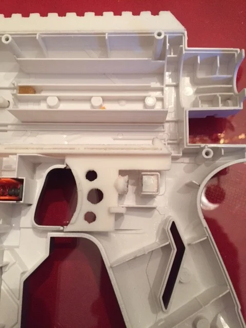 Nerf Mod MKII Trigger - reduced play & magnet return