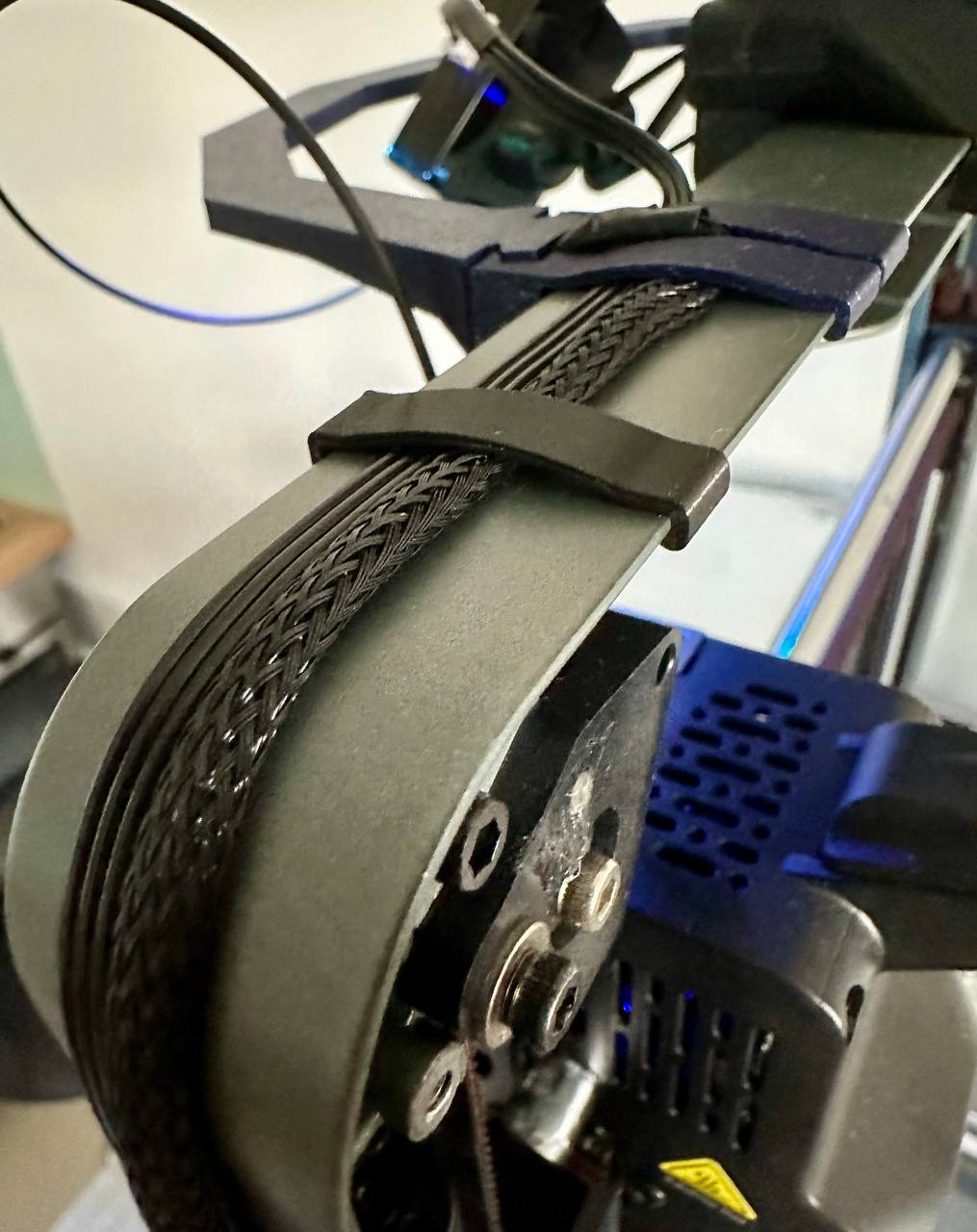 Ender 3 V3 CoreXZ Cable Clips - Top & Side