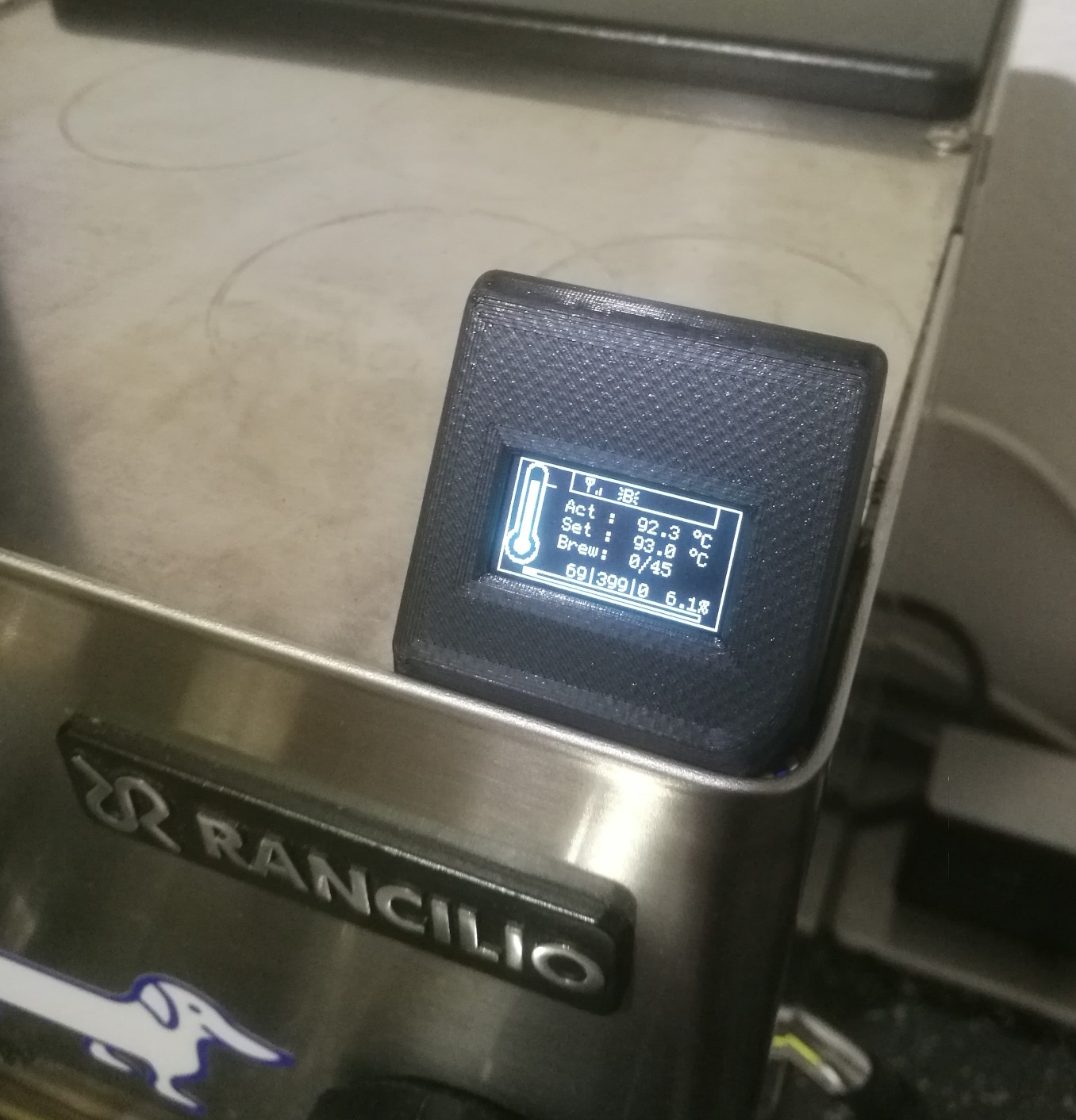 Rancilio Silvia PID display housing