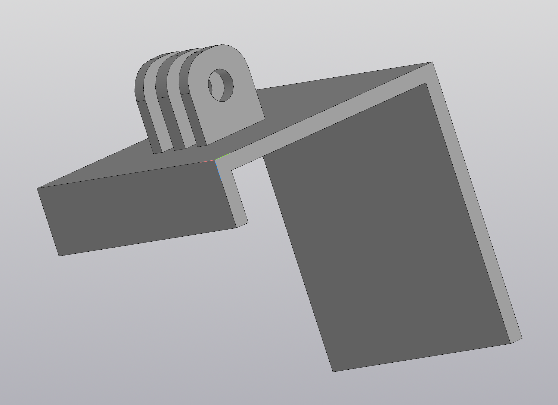 Monitor Mount for Action Camera