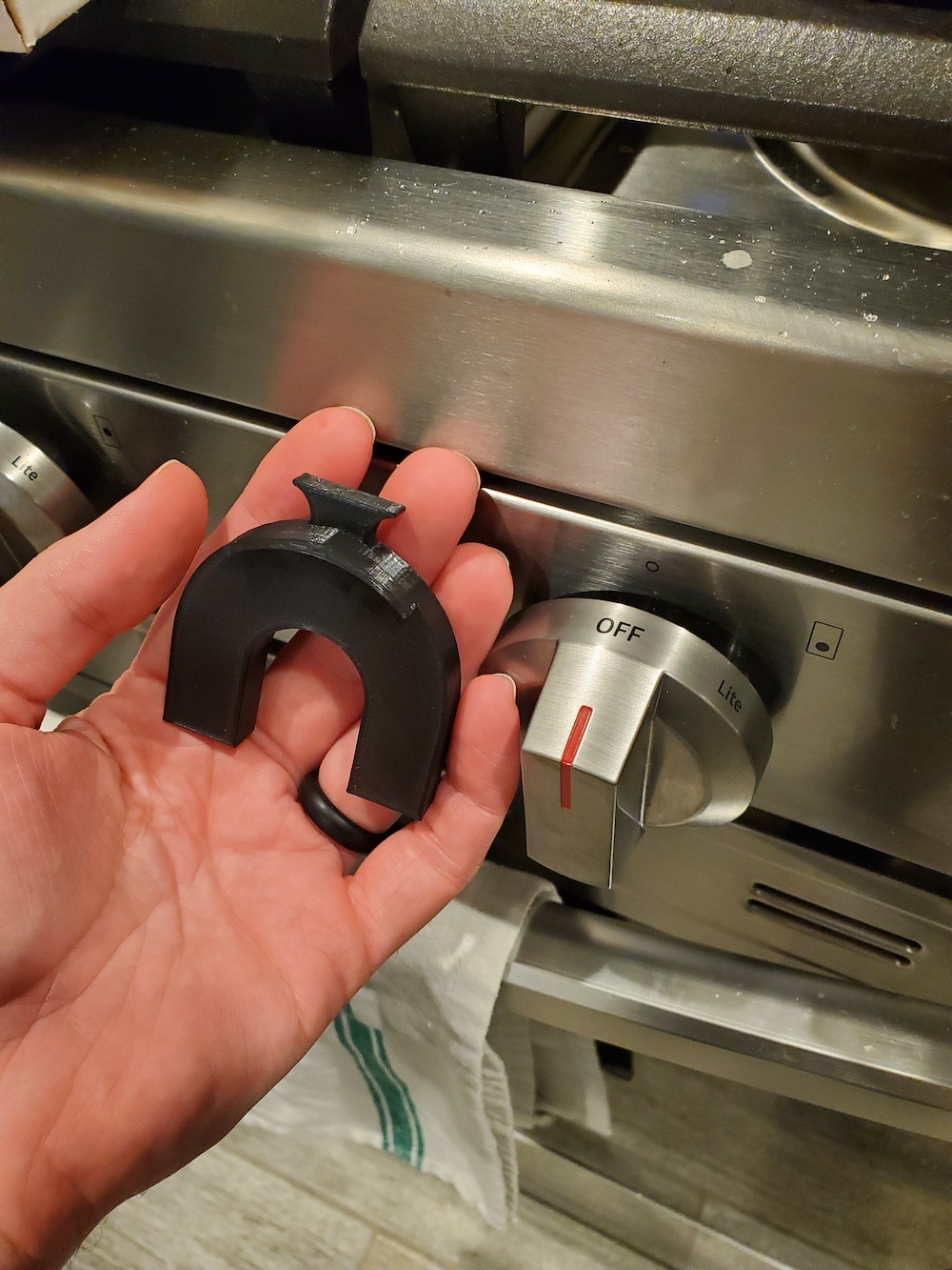 Samsung Gas Range Knob Bump Locks