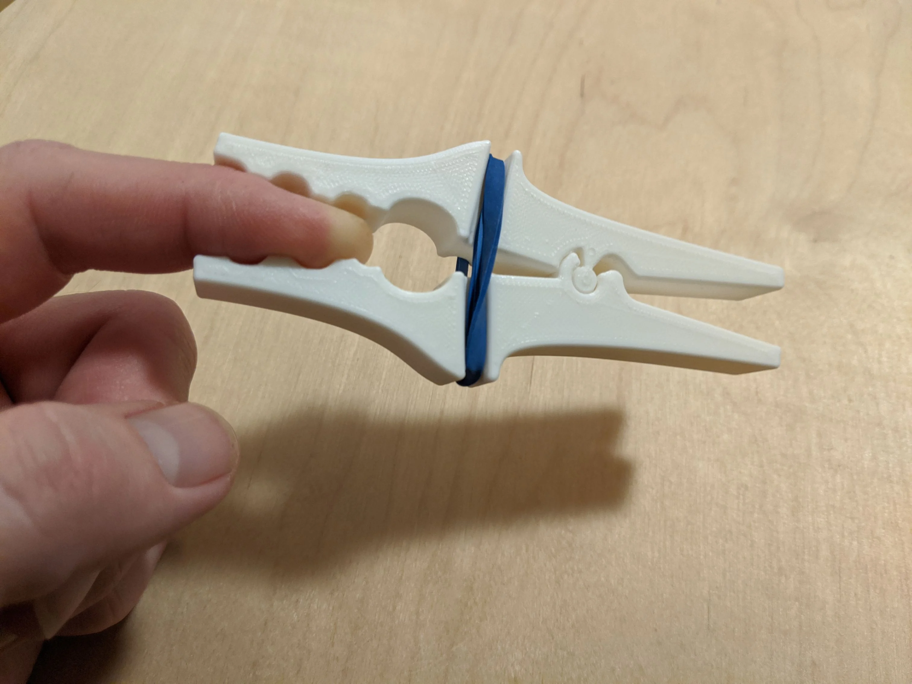 The Elastic Band Peg