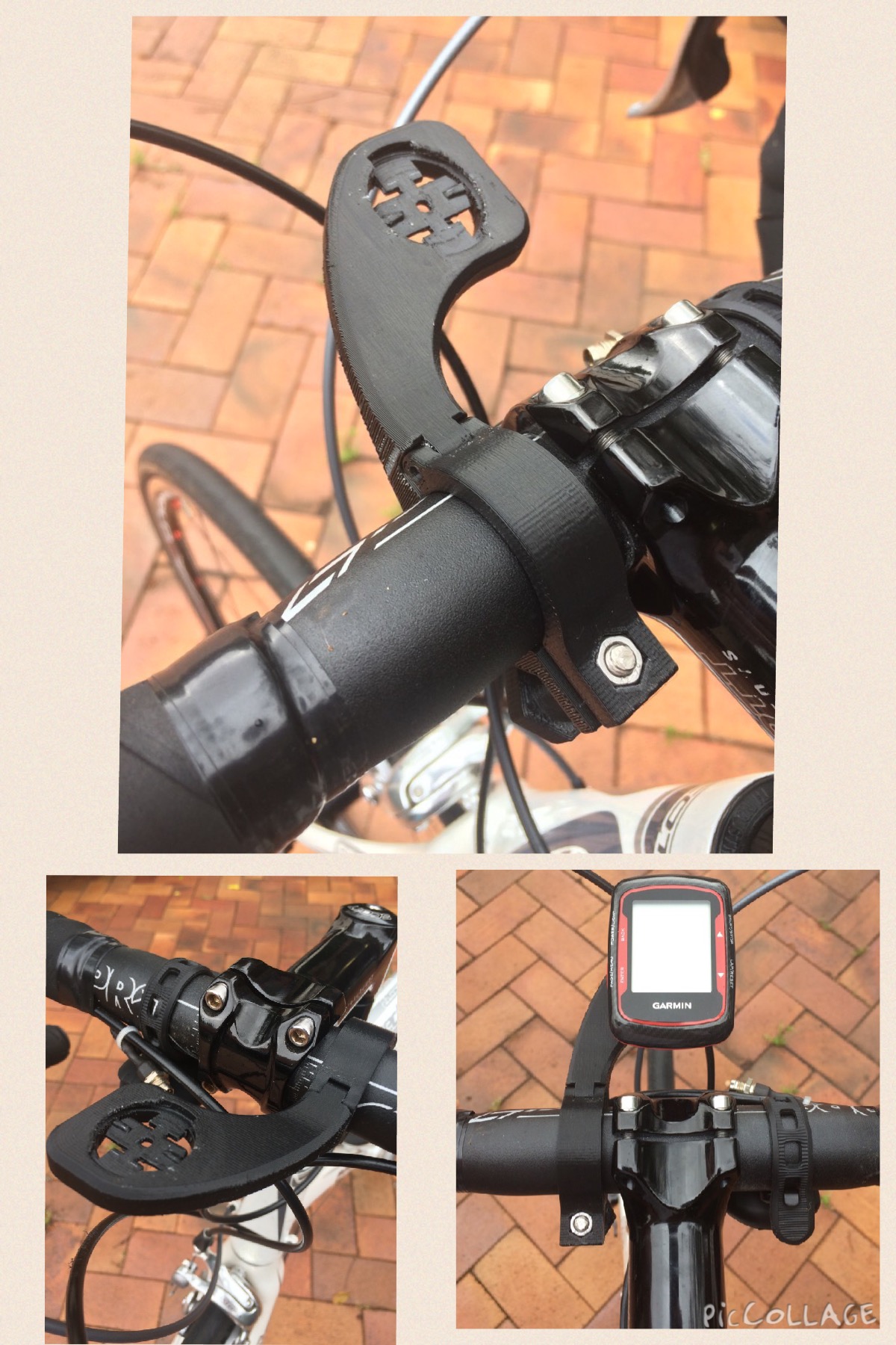 Garmin Outfront Lefthand and righthand mounting