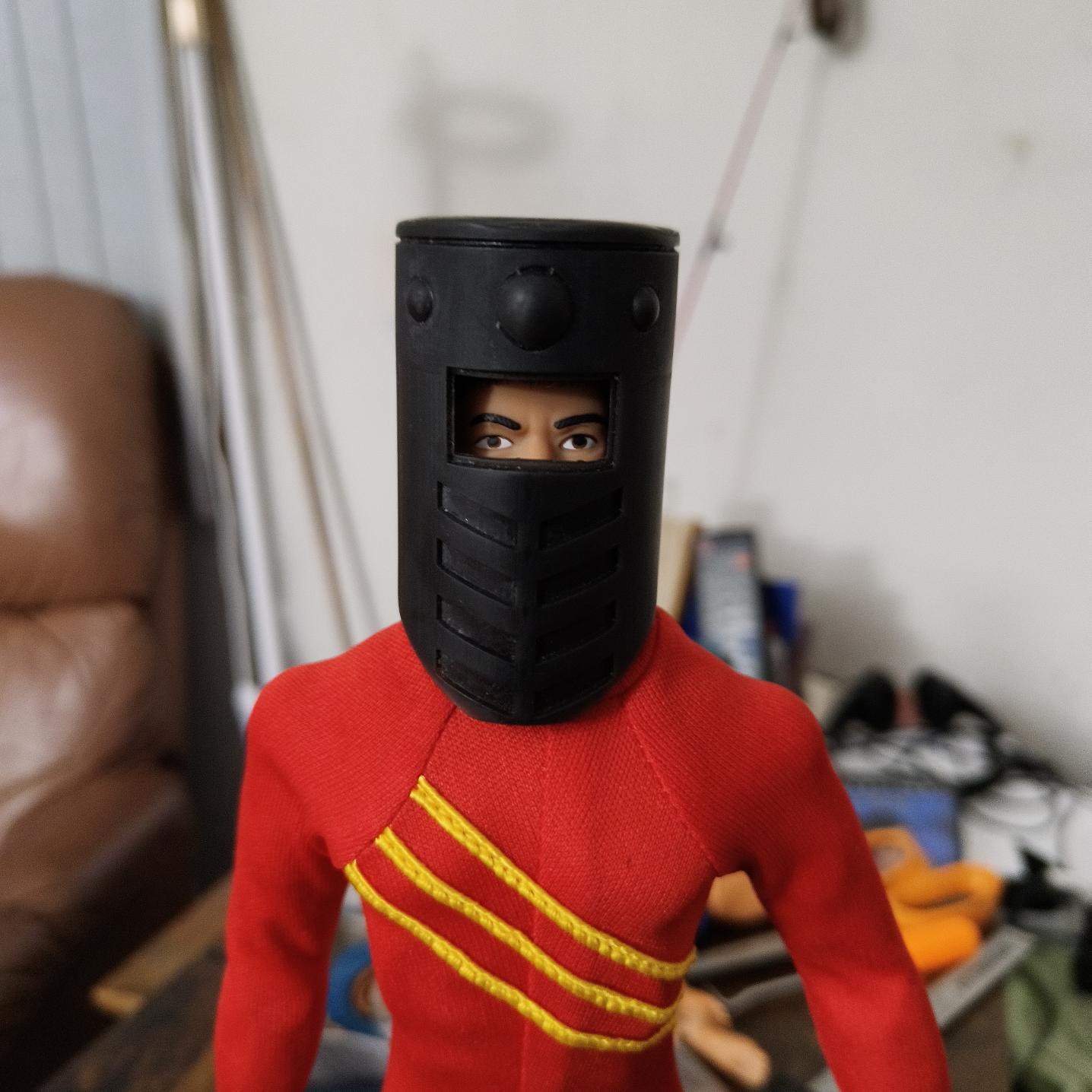 Baron Ironblood Helmet for Vintage Action Man or GI Joe